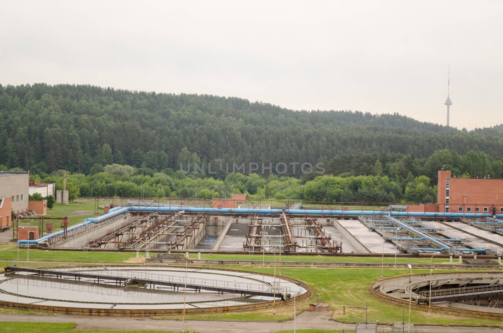 sewage water treatment facility by sauletas