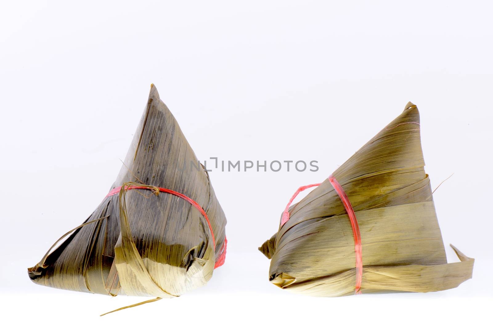 Two Chinese ZongZi for Dragon Boat Festival, DuanWu Festival 