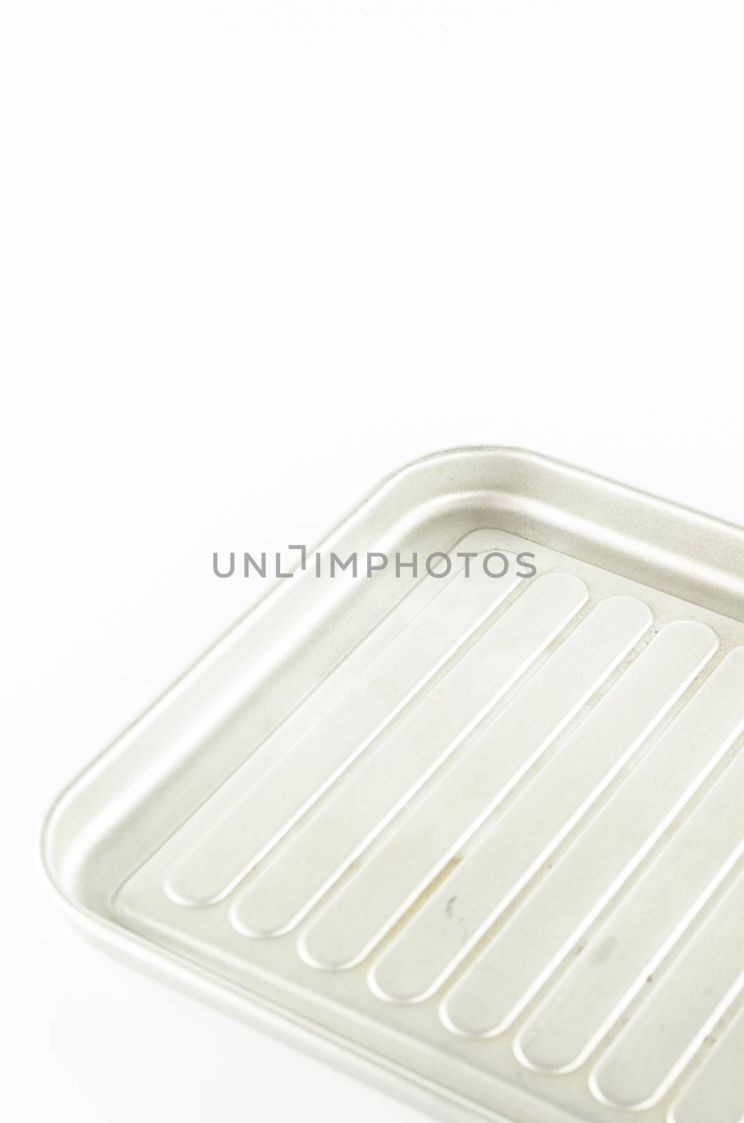 tray on a white background