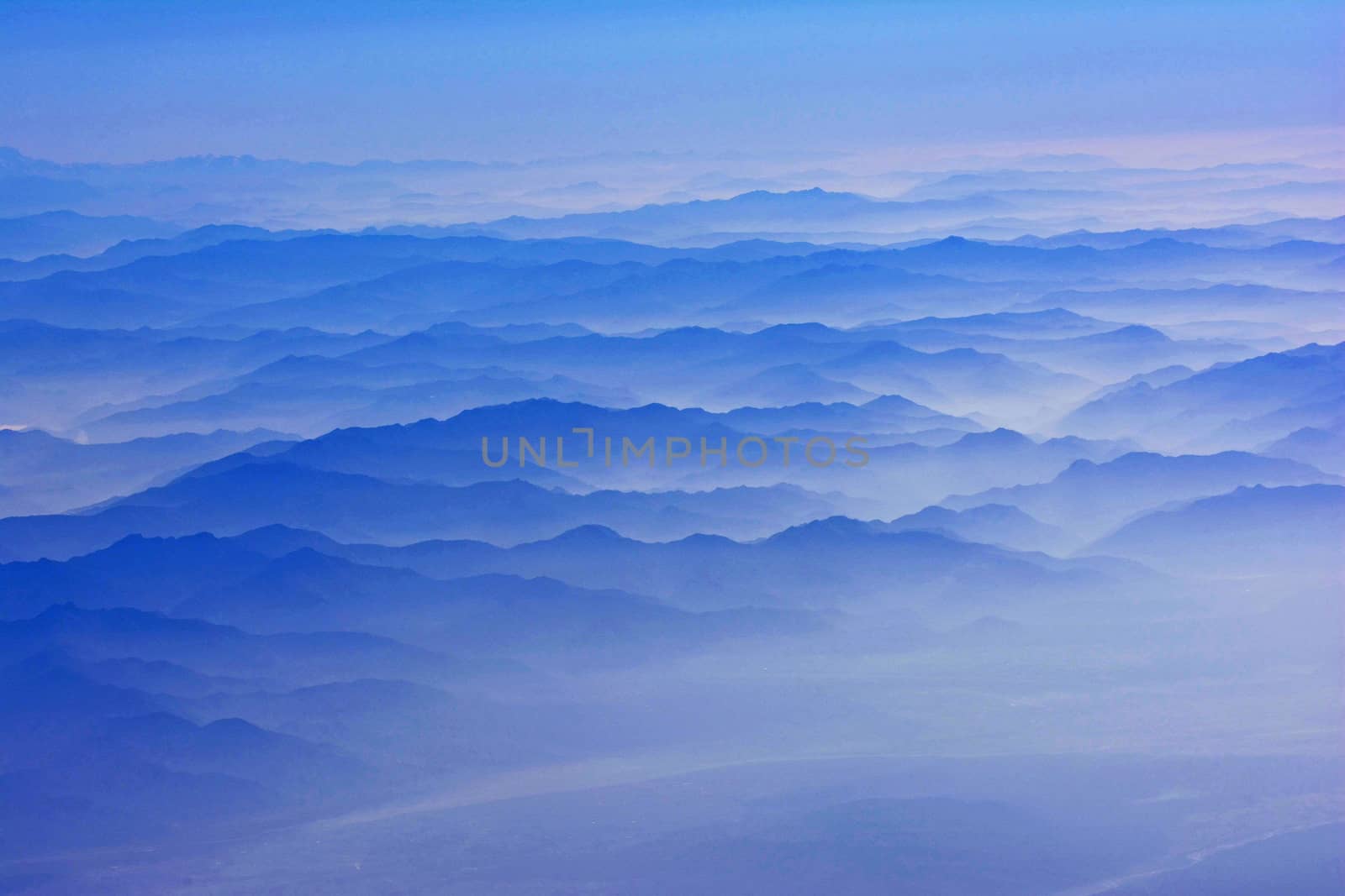 Mountain range, Leh, Ladakh, India