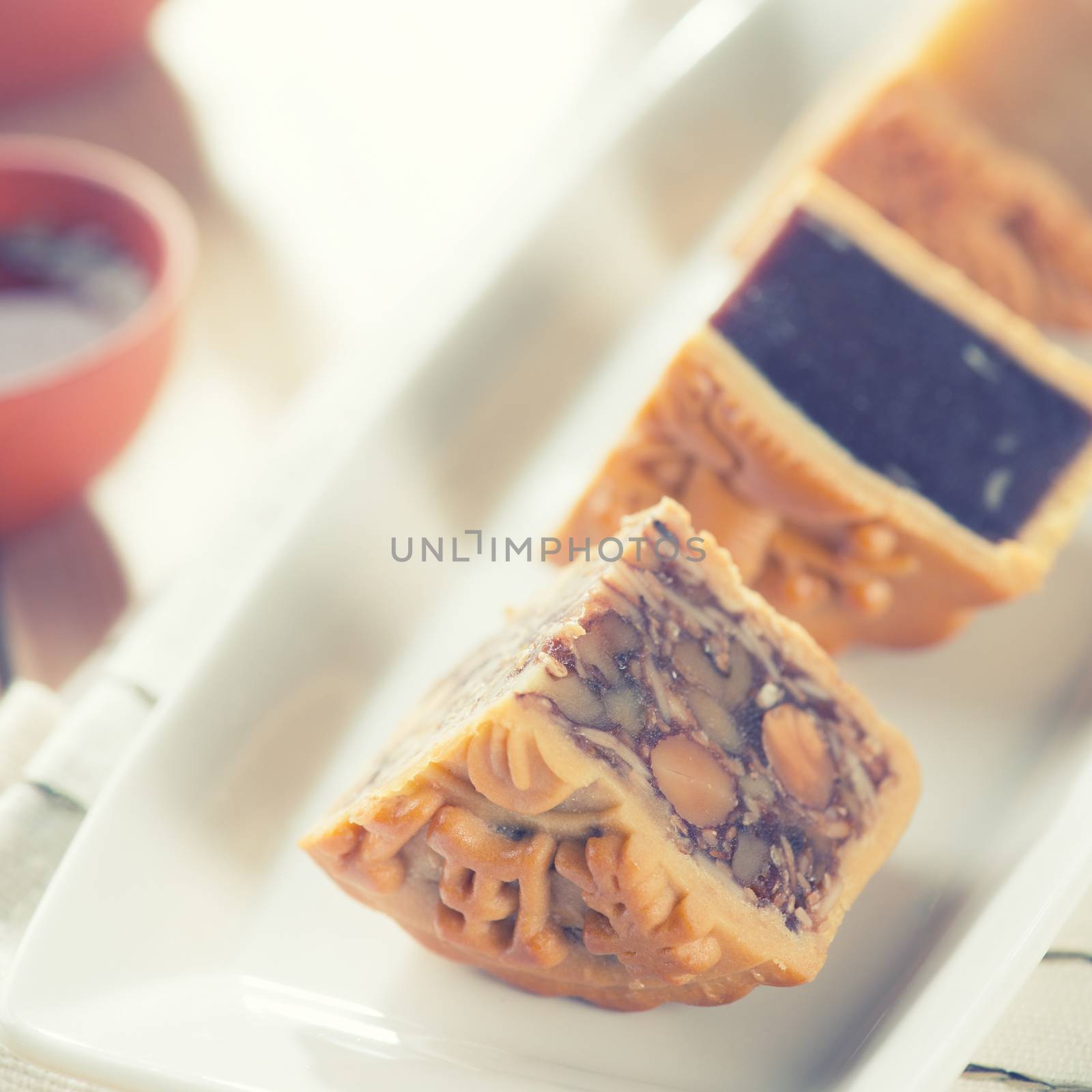 Chinese mid autumn festival foods mooncake by szefei