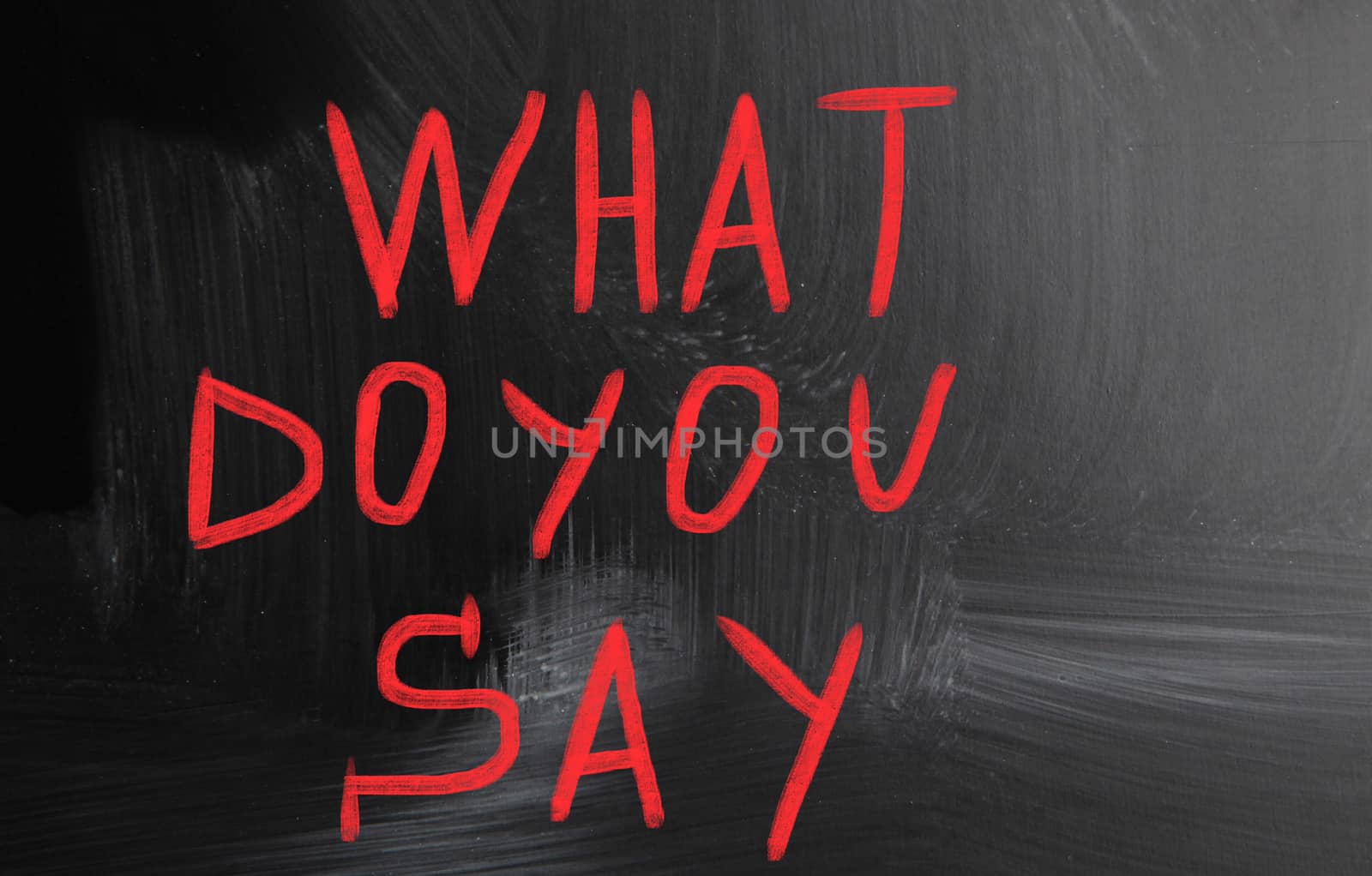 what do you say?
