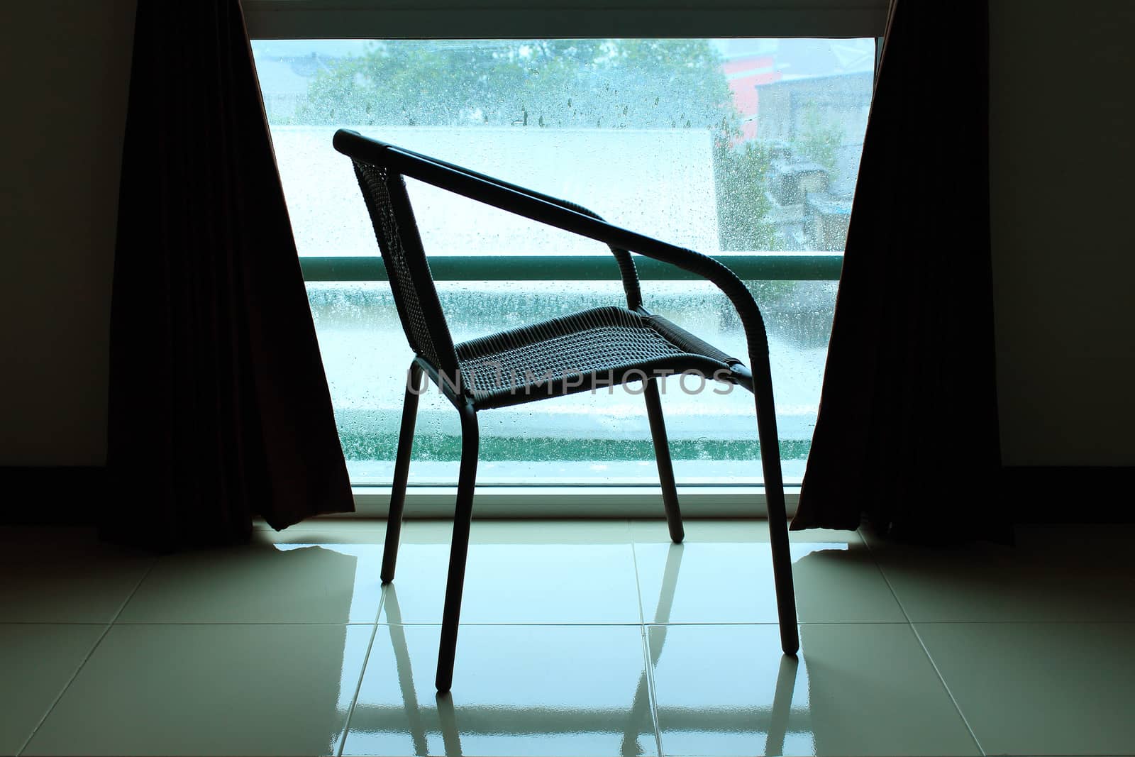 Room view with chair