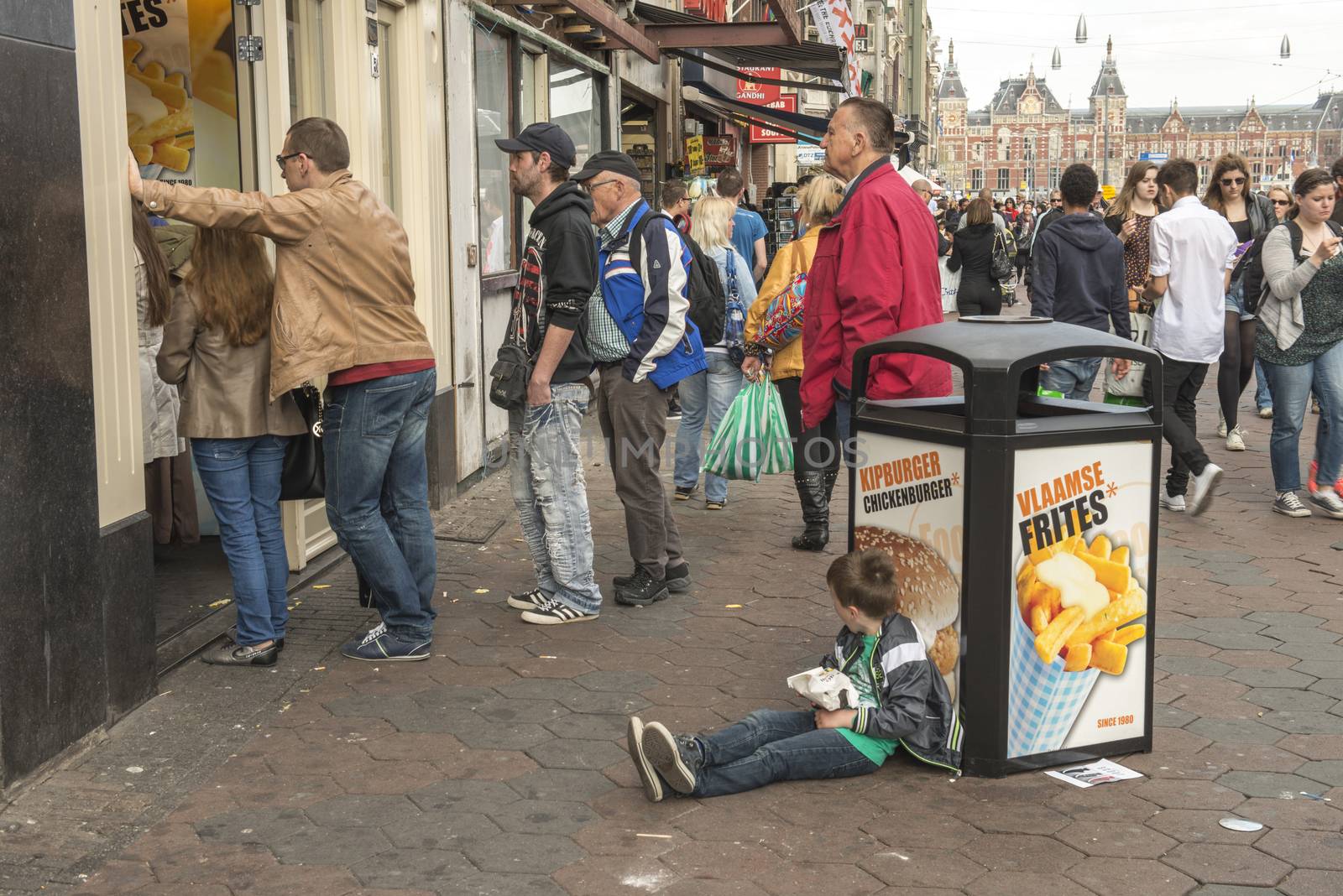 Fast food in Amsterdam by Alenmax