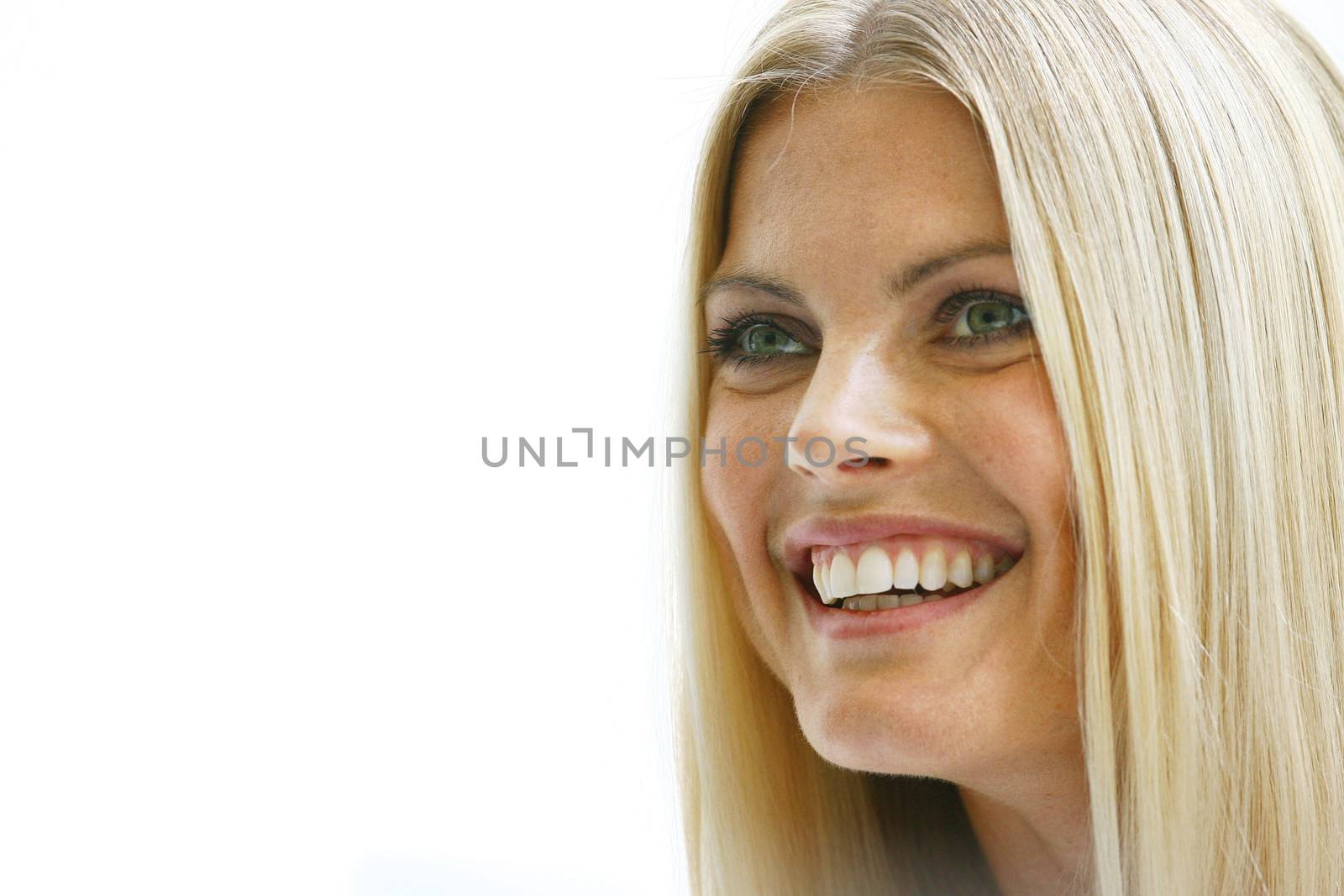 Blond beautiful woman face ll by toocan