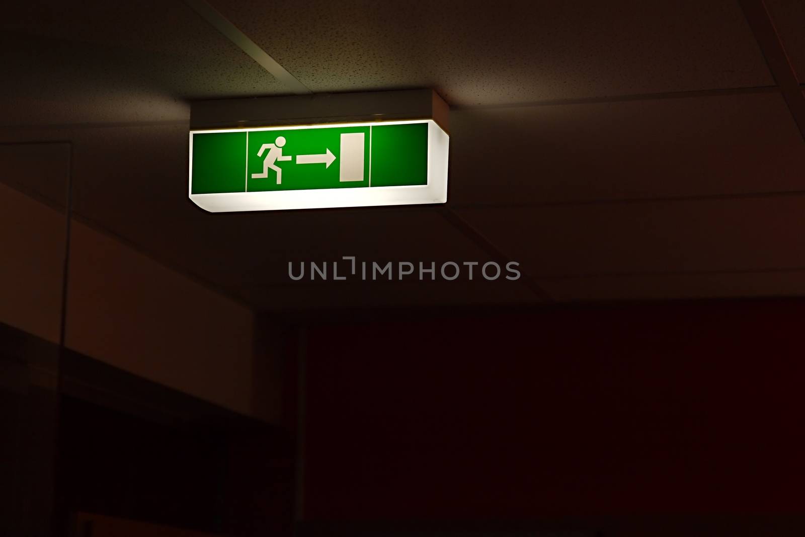 Exit Sign by Gudella