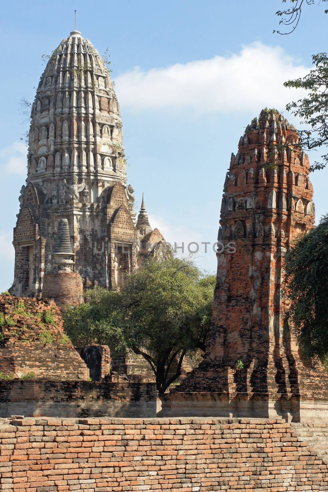 Wat Ratchaburana, Ayutthaya, Thailand, Southeast Asia