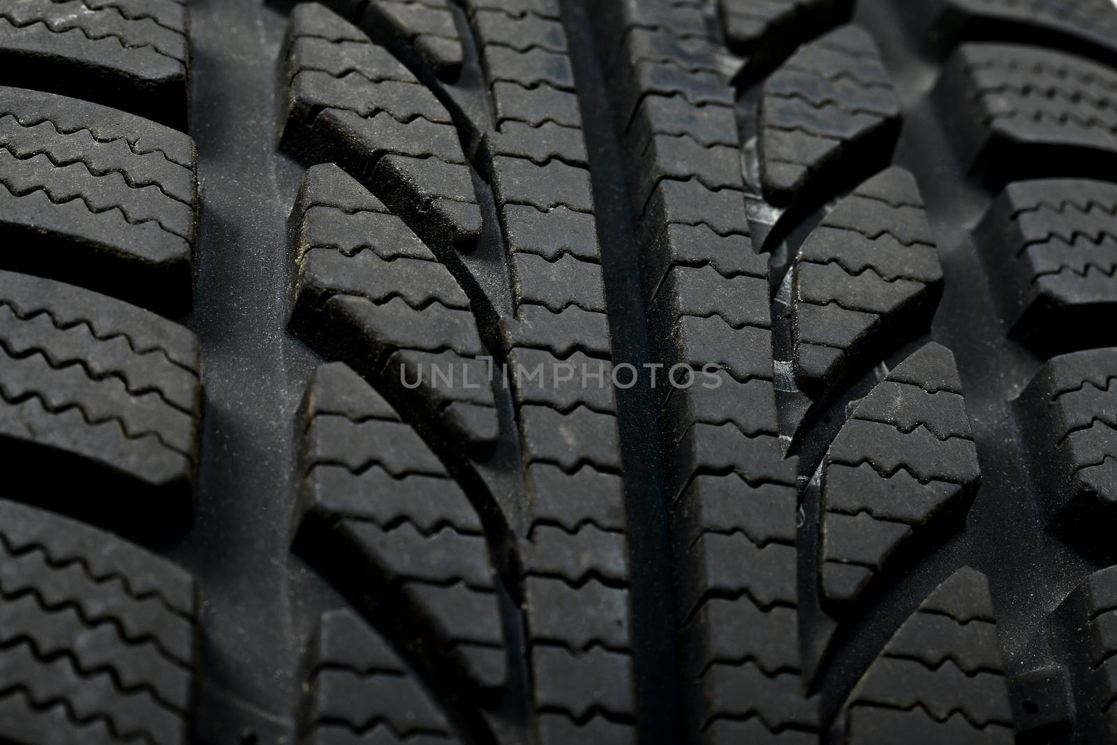 Tyre texture closeup