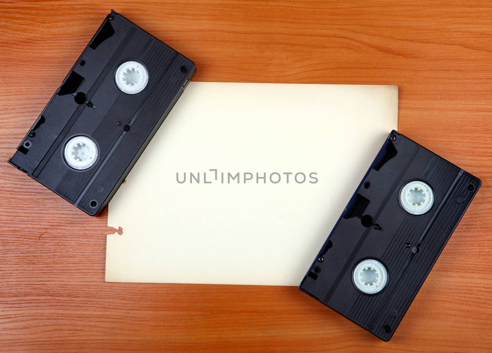 Video Tapes on the Board by sabphoto