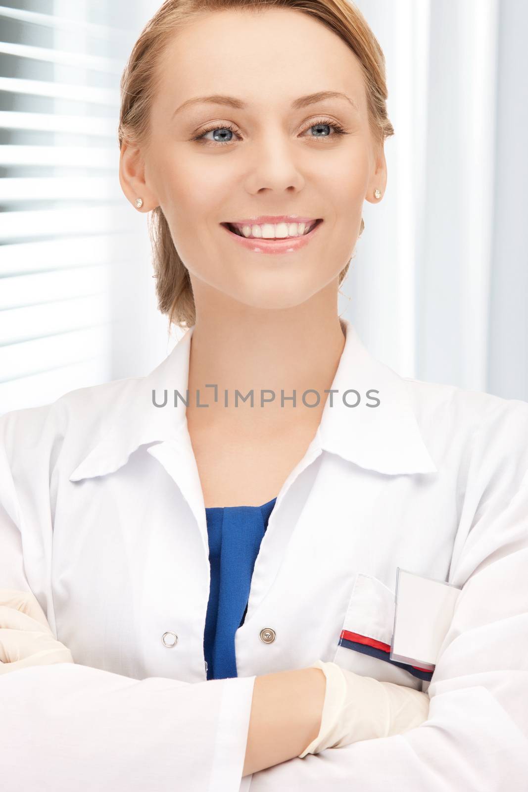 attractive female doctor by dolgachov