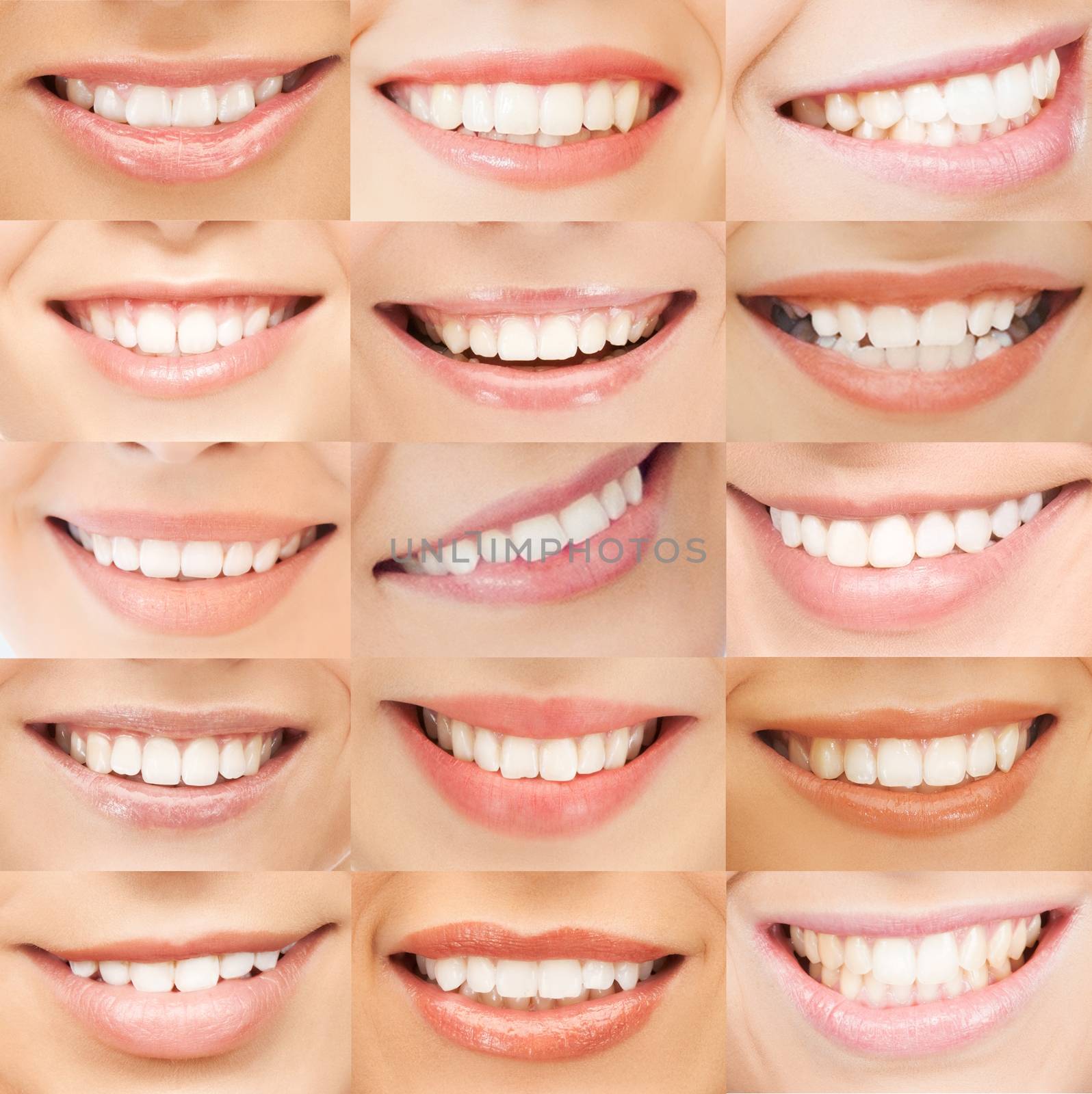examples of female smiles by dolgachov