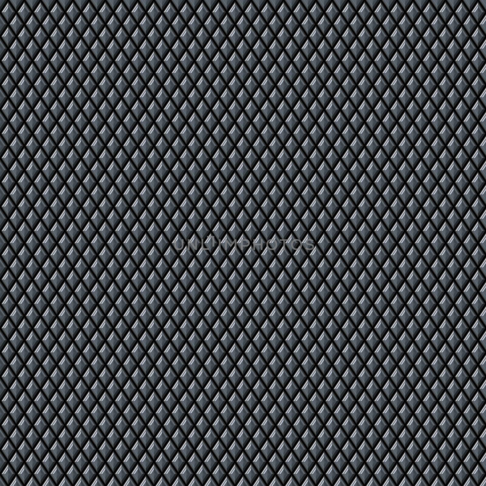 Seamless Diamond Metal Texture by graficallyminded