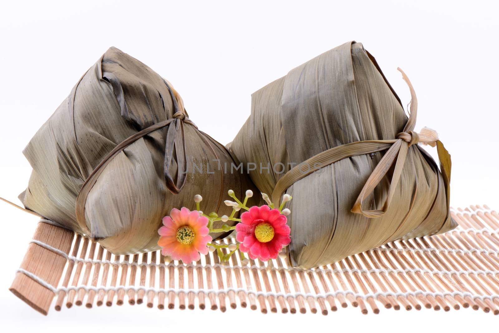 Two Chinese ZongZi for Dragon Boat Festival, DuanWu Festival 