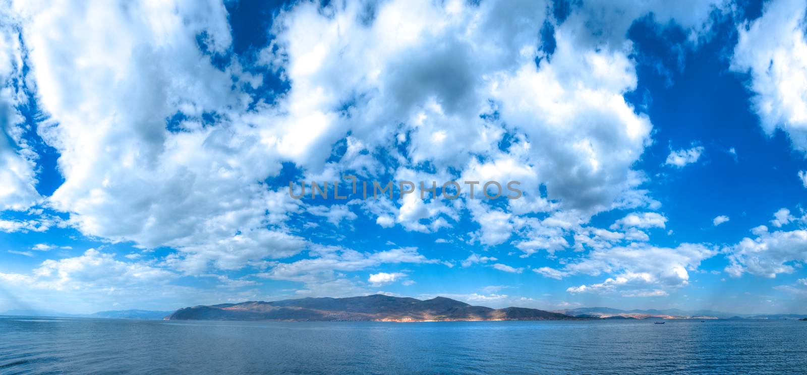 The Erhai Lake, Dali, Yunnan province, South China