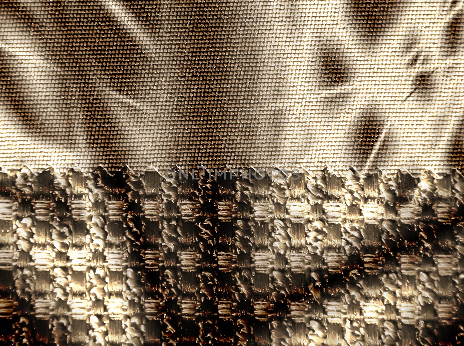 Old fabric texture background.