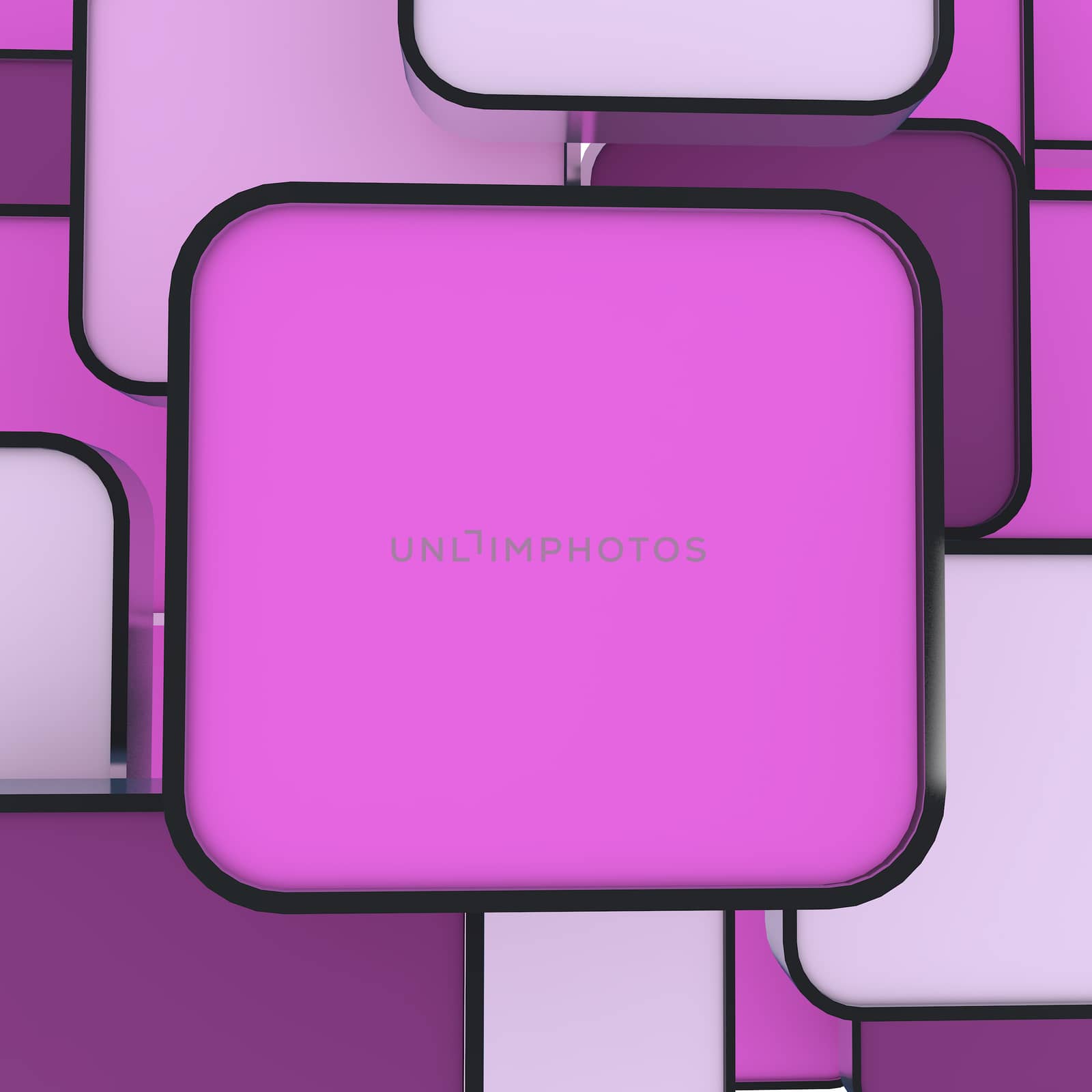  blank abstract pink box by sumetho