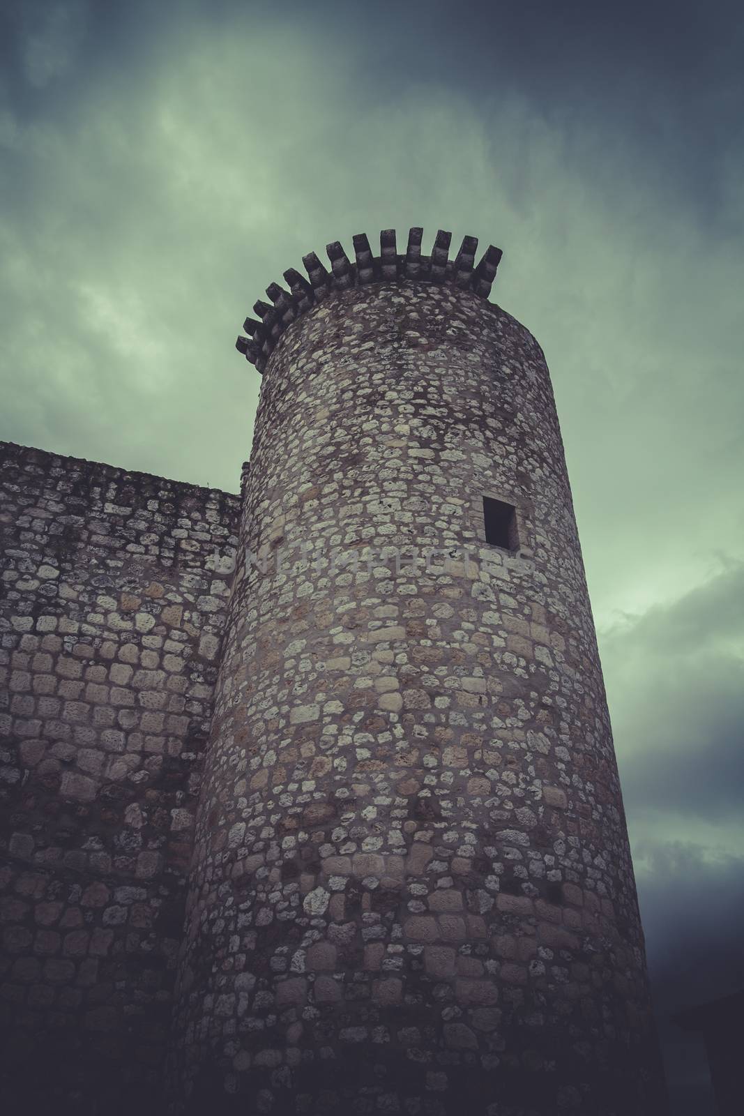 Medieval castle, spain architecture by FernandoCortes