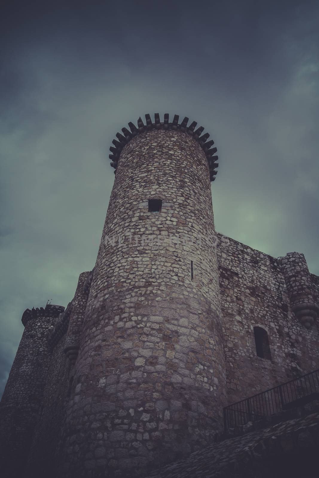 Fortress, Medieval castle, spain architecture by FernandoCortes