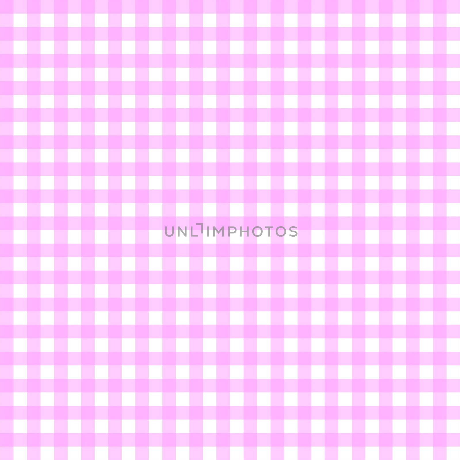 Seamless pink and white tablecloth pattern in square shape