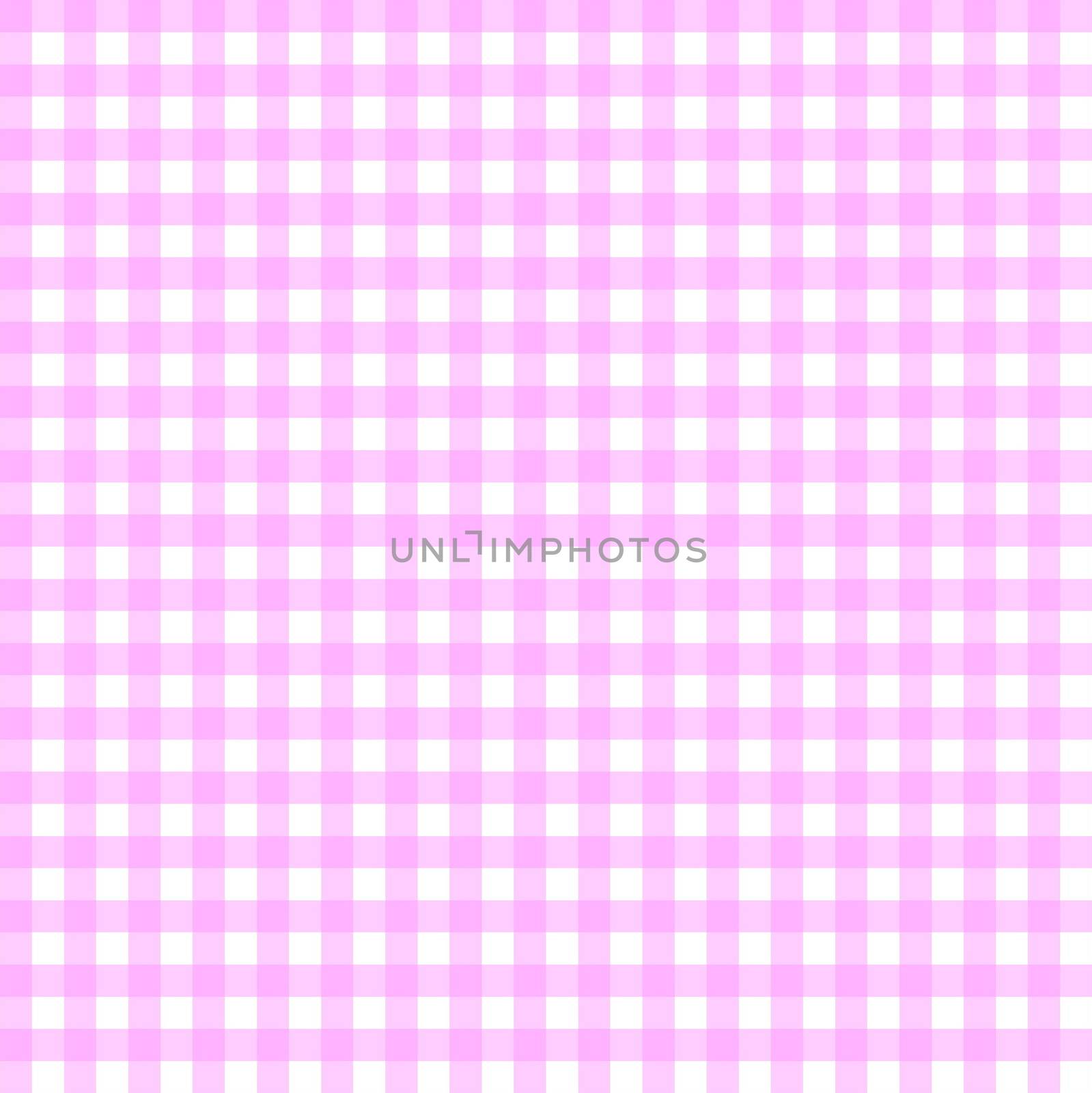 Seamless pink and white tablecloth pattern in square shape