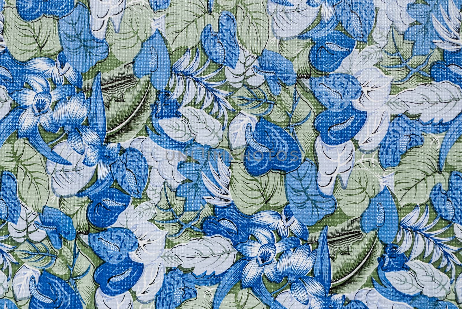 Blue Flower Texture/ Background