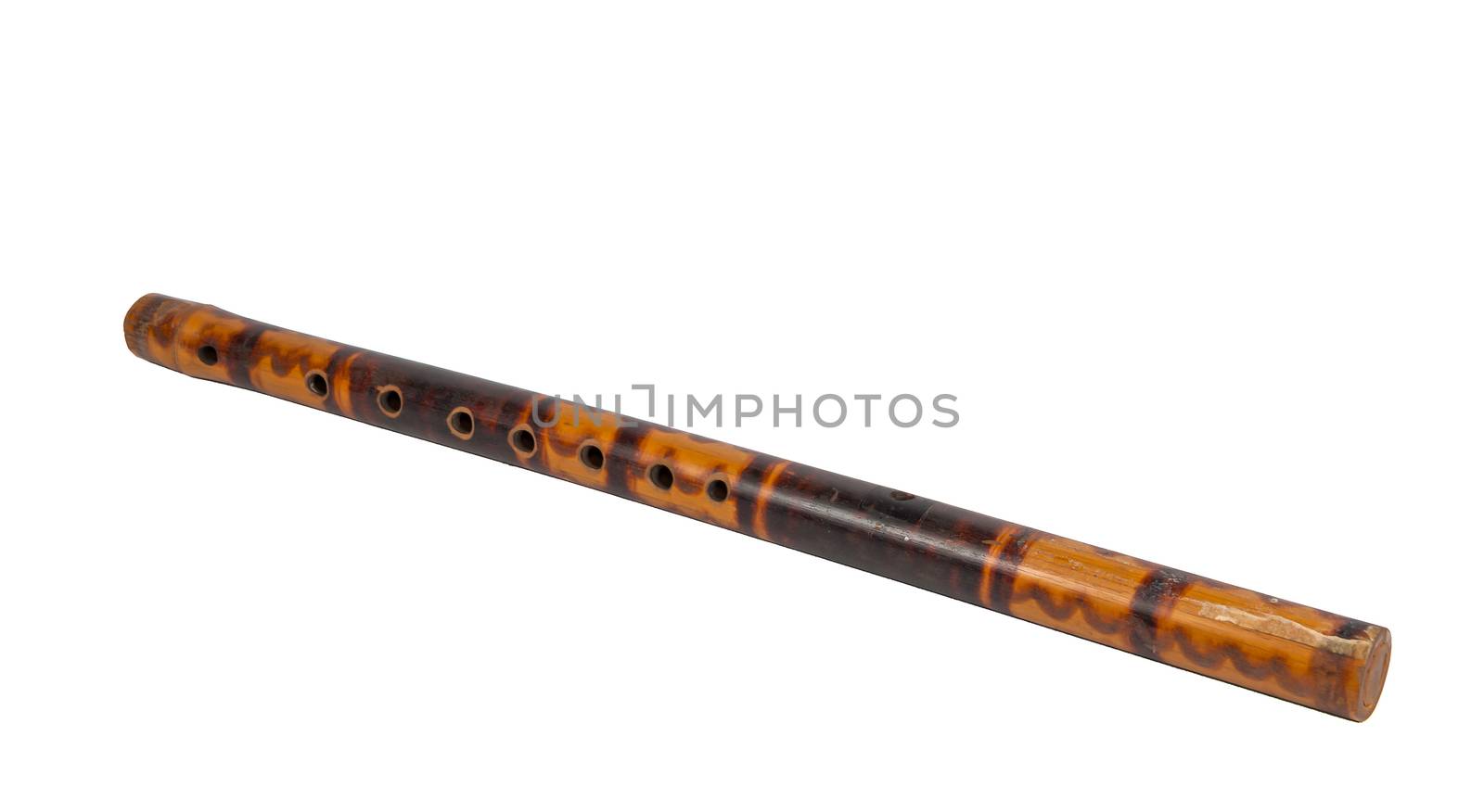 Bamboo Flute, Isolated