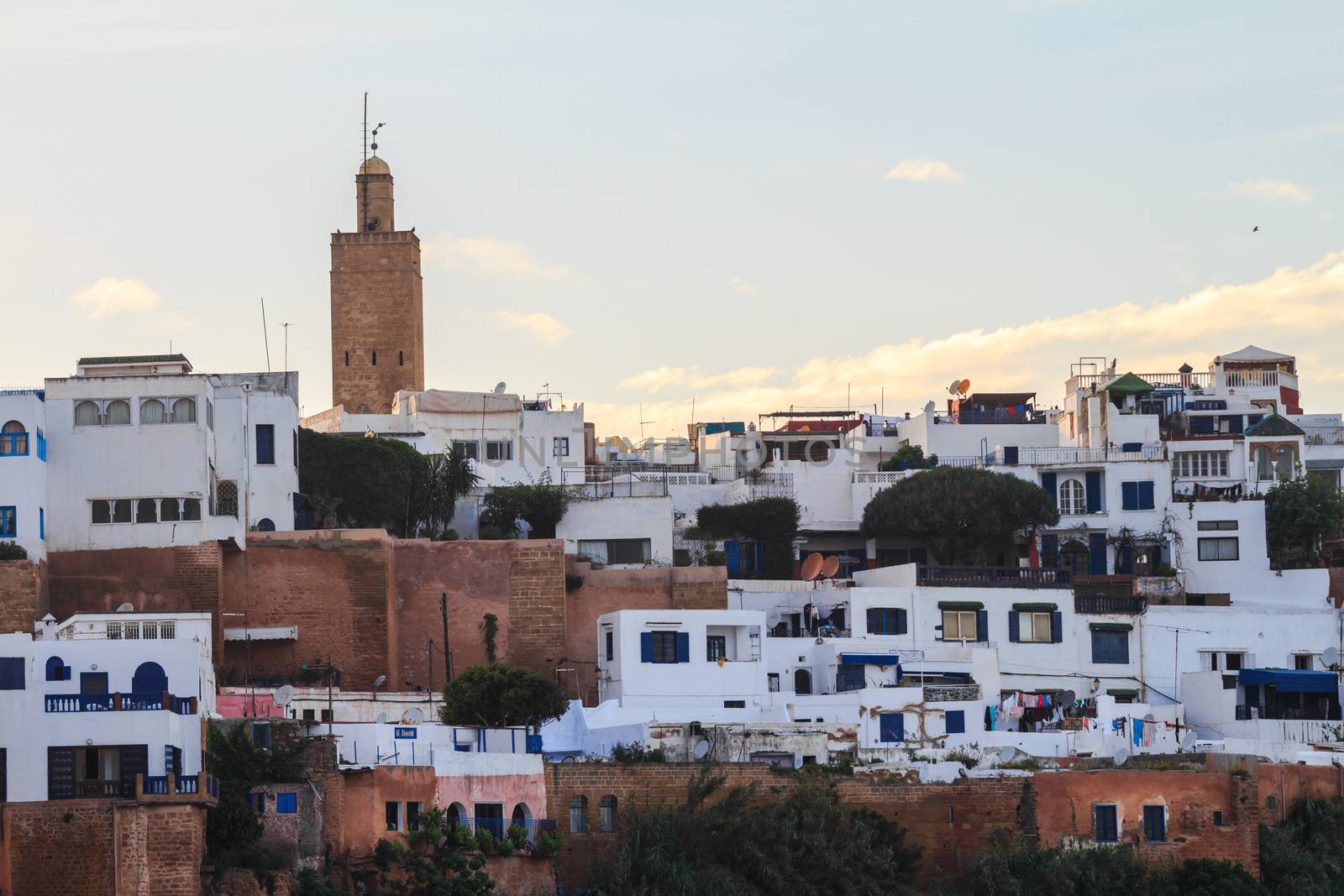 Cityscape of rabat in morocco