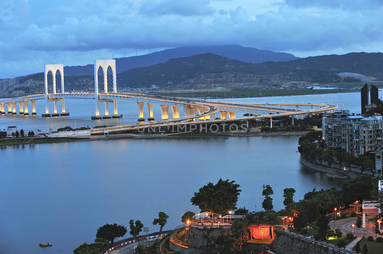 Sai Van bridge in Macau by think4photop