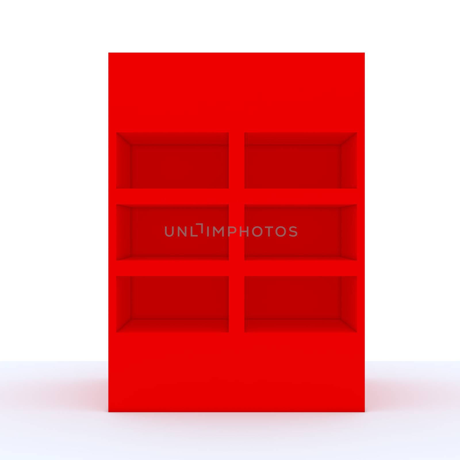 red shelf  by sumetho