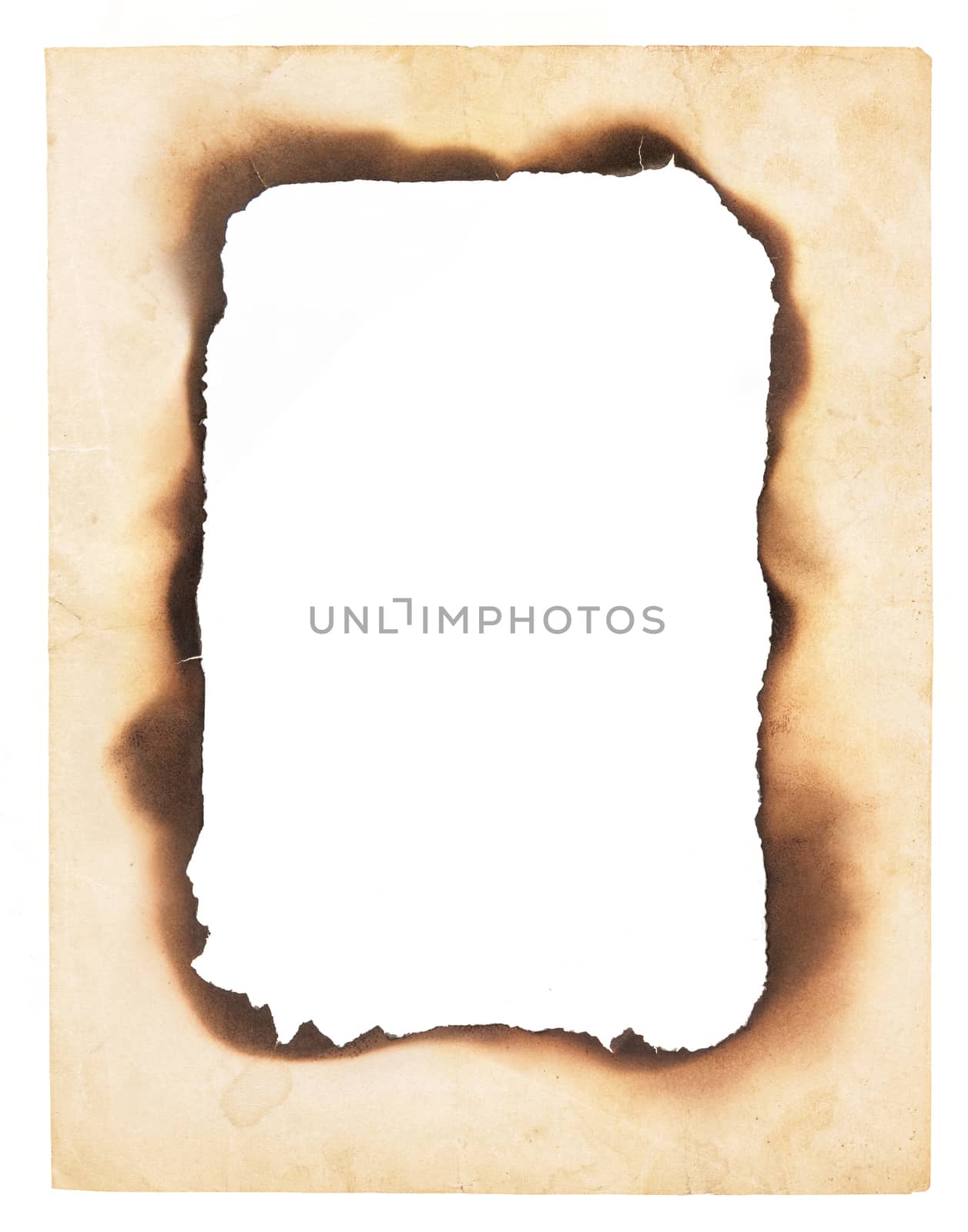 Burned Edges Paper Frame by Em3