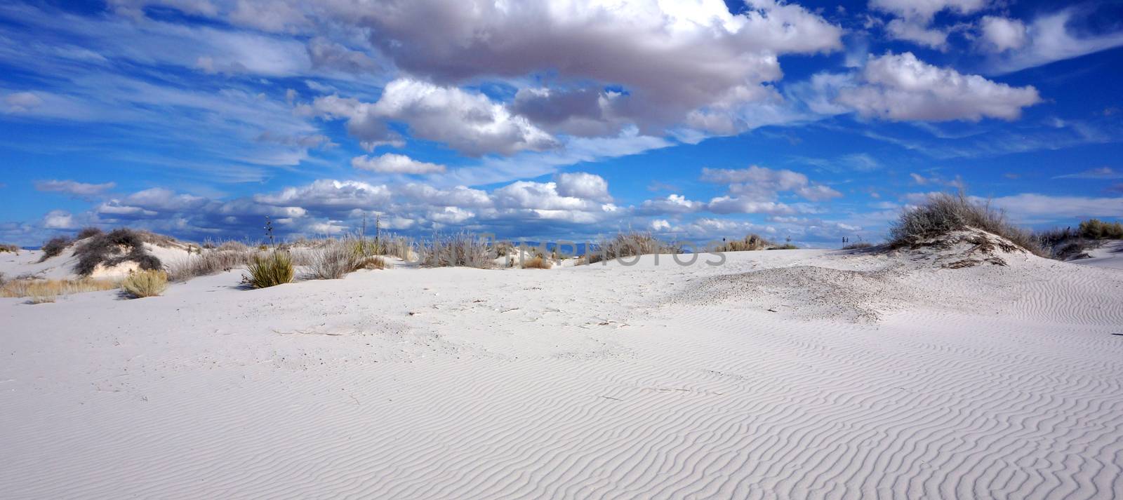 The White Sands desert is located in Tularosa Basin New Mexico.