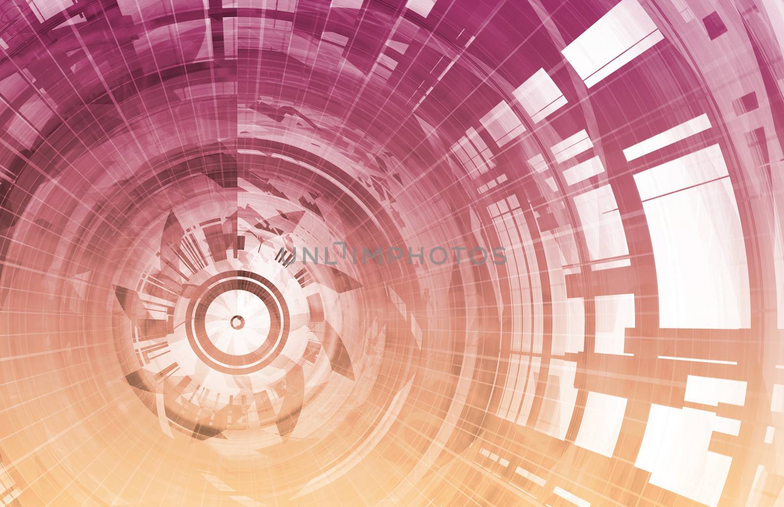 Science Fiction Futuristic Abstract As a Art