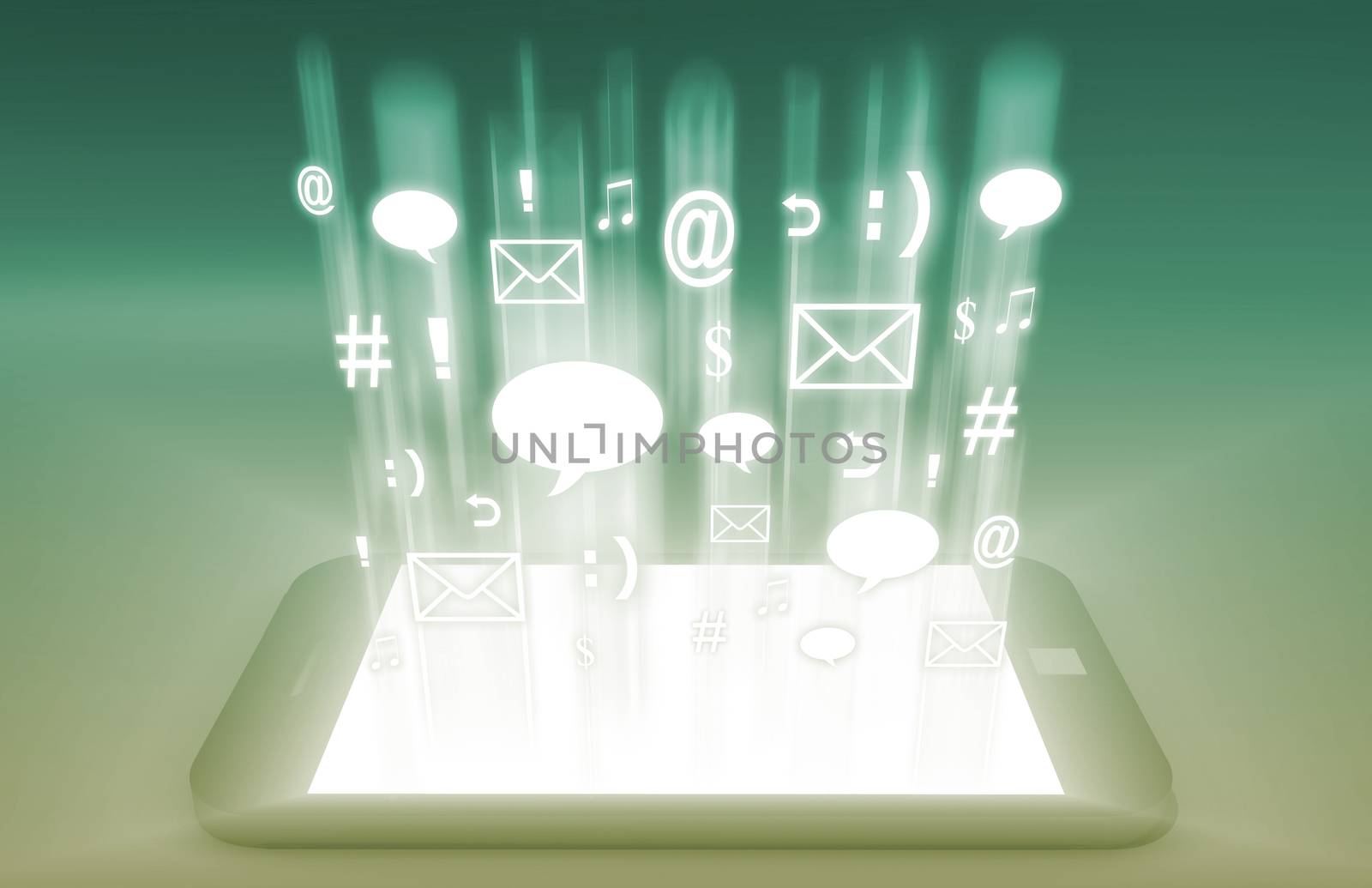 Social Media on Smartphone Platform as Concept