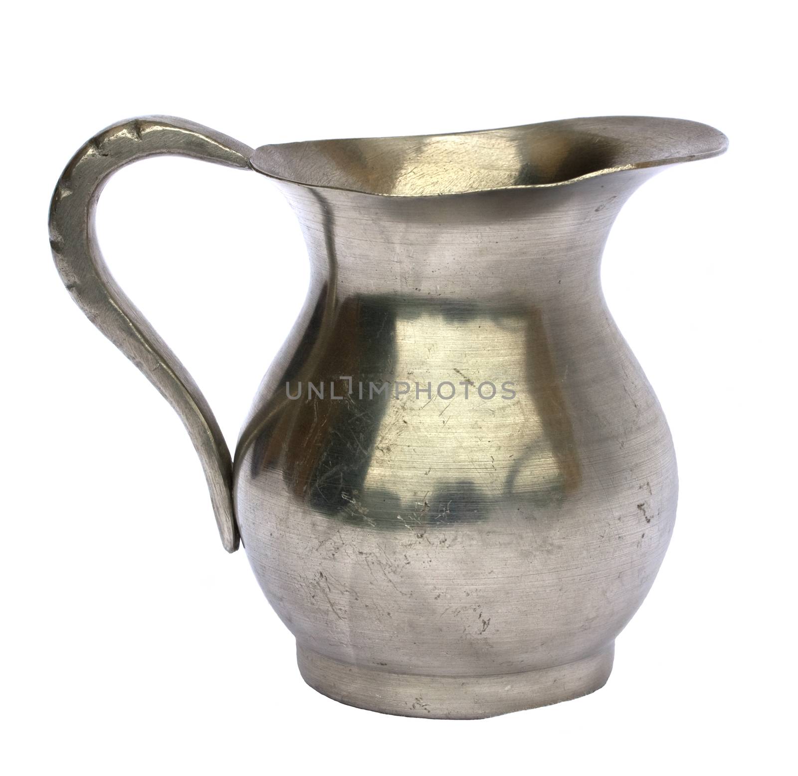 Old pewter jug by kavring