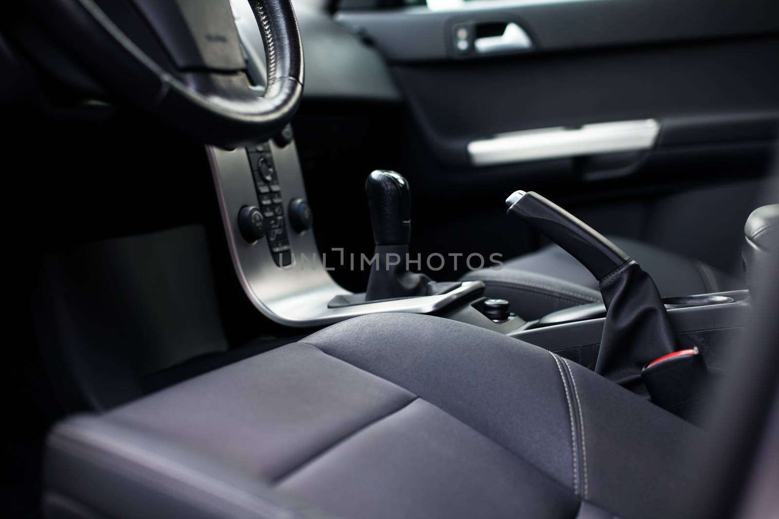 Modern car interior by viktor_cap