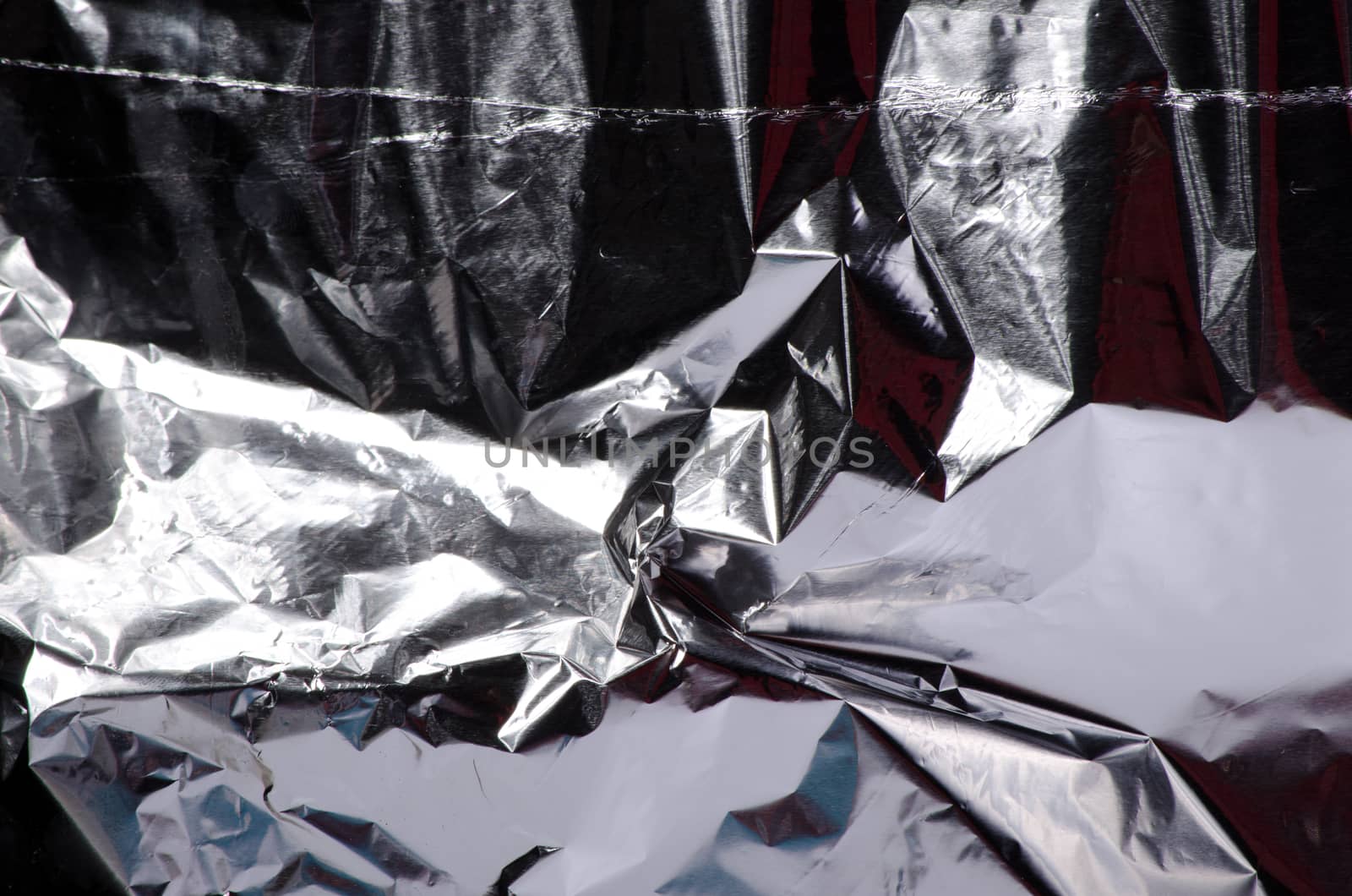 crumpled foil 