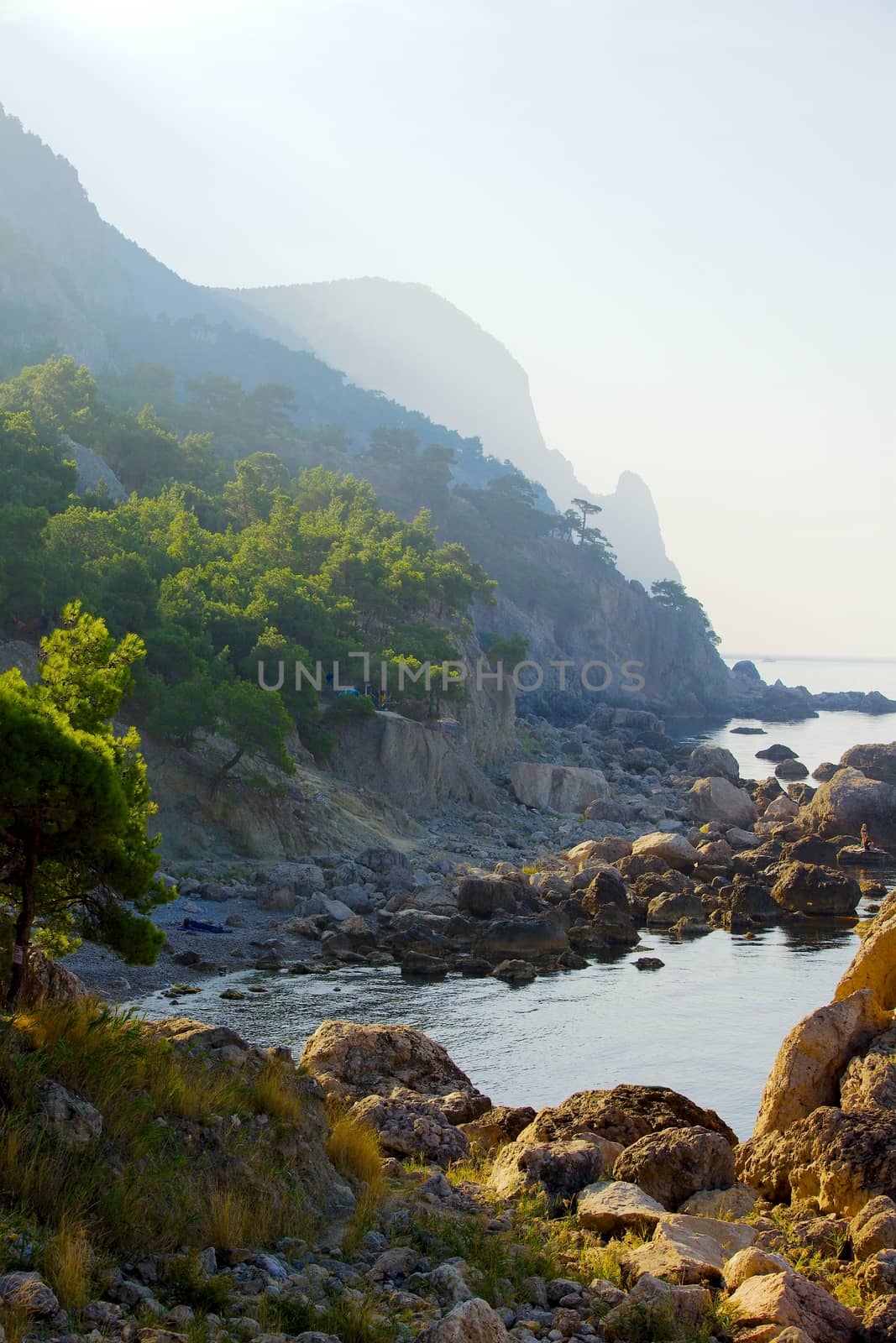 Black Sea Beach in Crimea