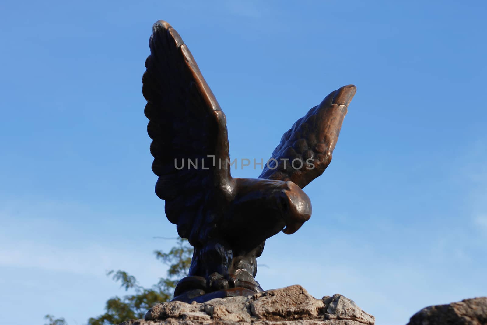 The Eagle. Pyatigorsk Emblem. Northern Caucasus landmarks