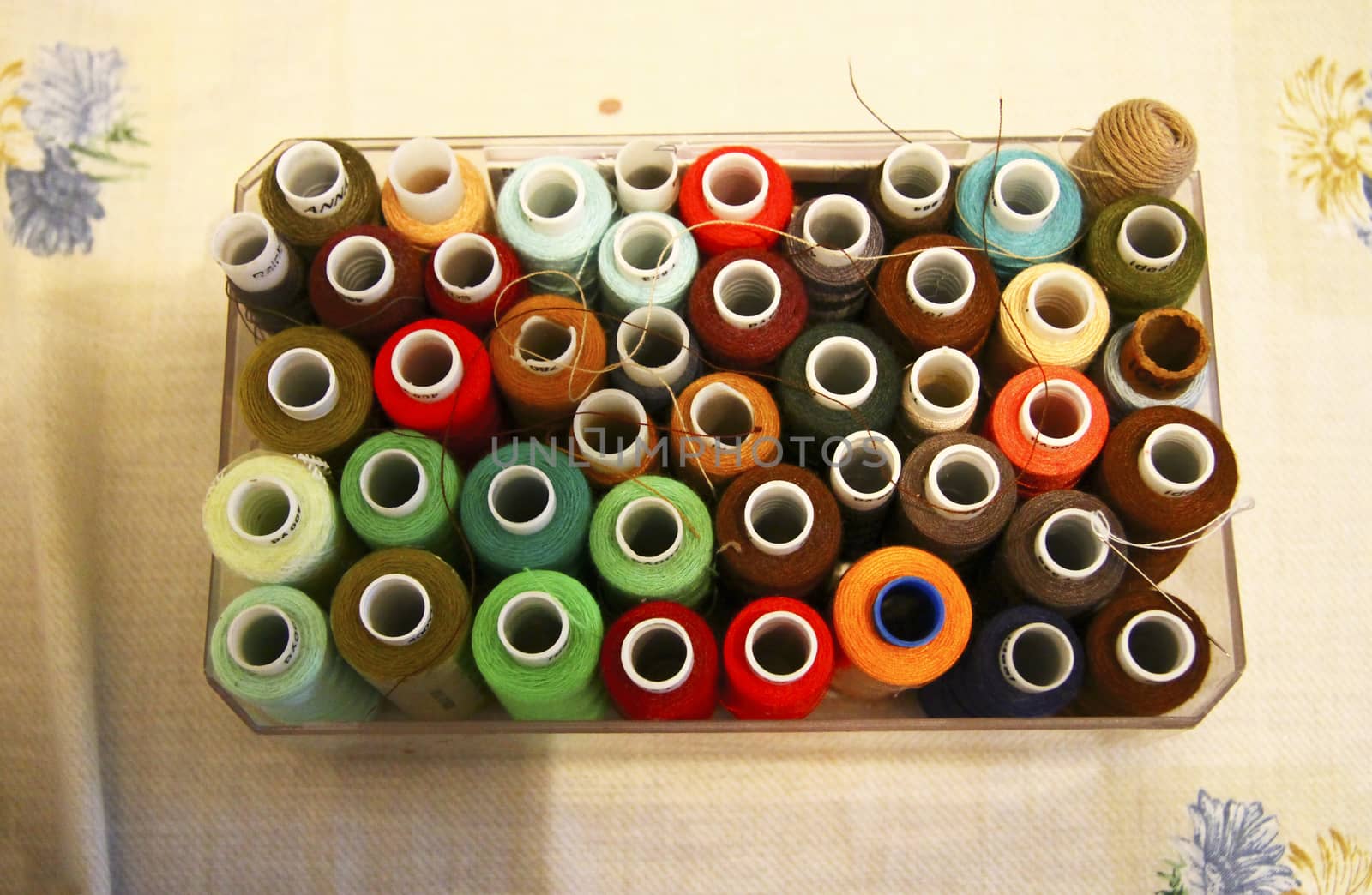 Threads Ready For Sewing in the open box