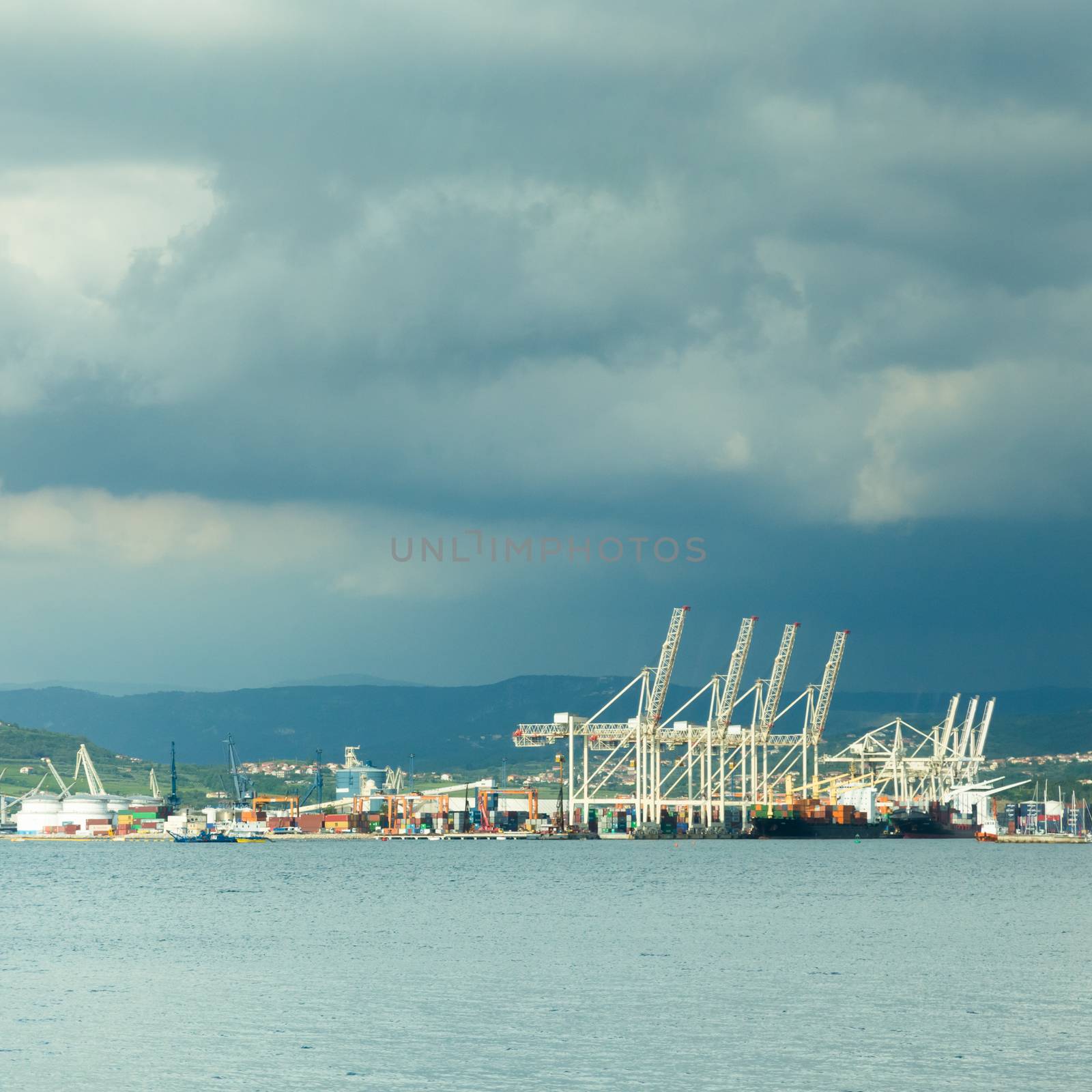 Port of Koper, Slovenia, Europe. by kasto