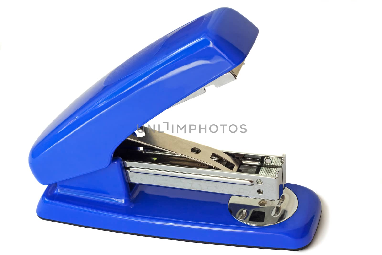 Stapler for papers of bright blue color by georgina198