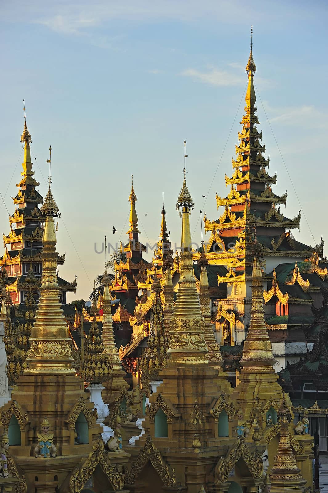 Schwedagon Paya,Yangon,Burma by think4photop
