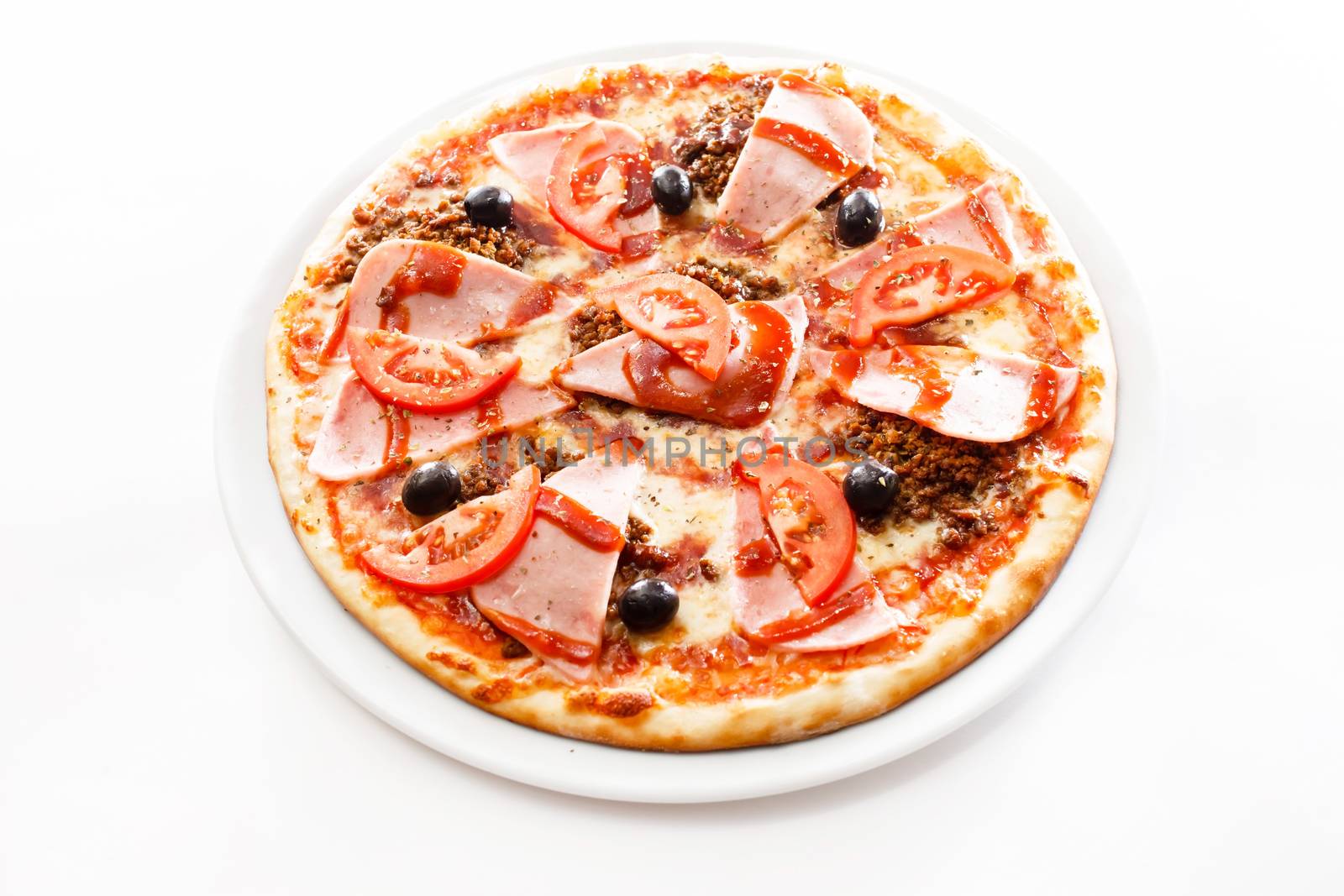 Italian pizza by shebeko