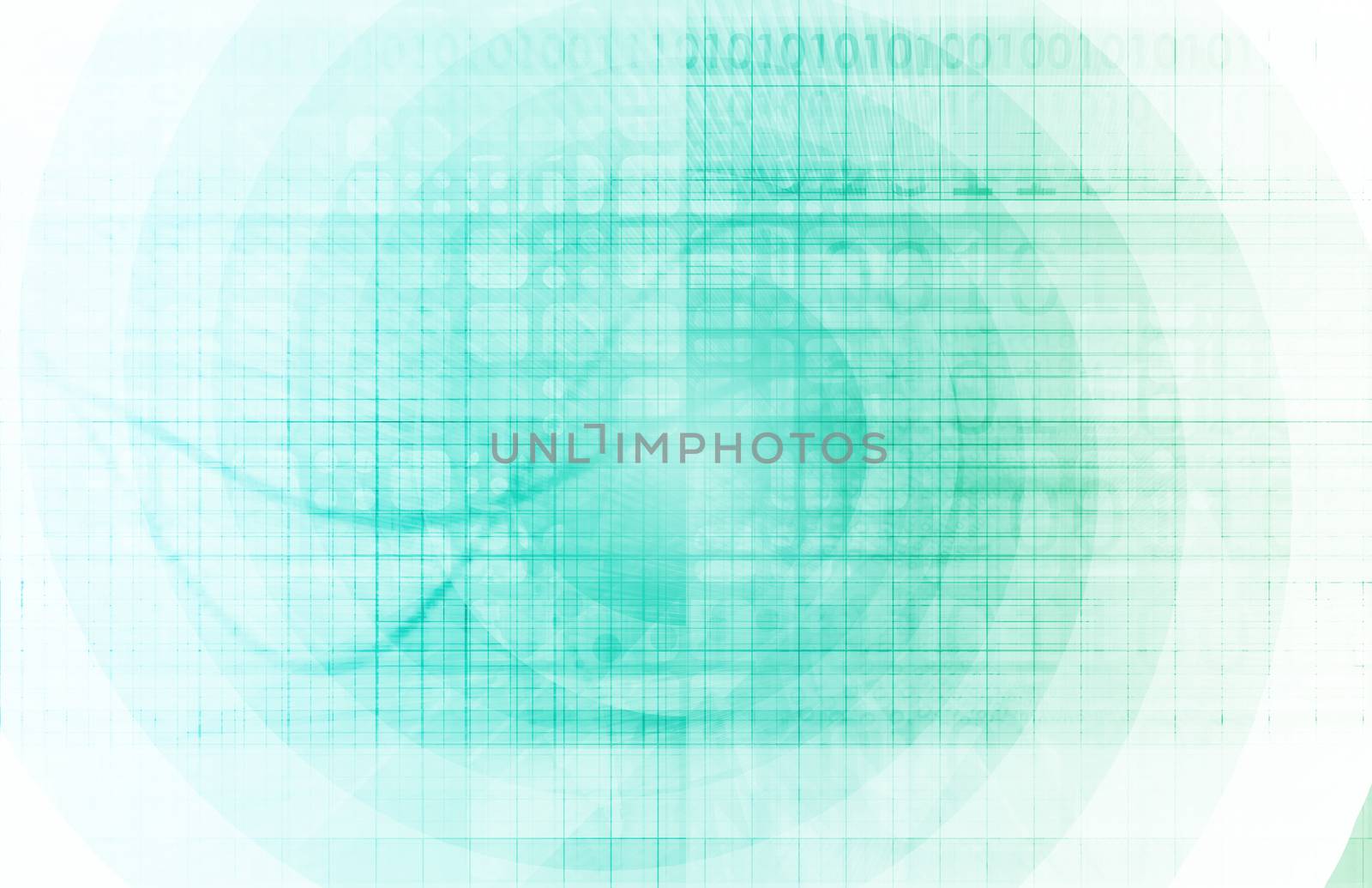 Technology Background as a Digital Abstract Art