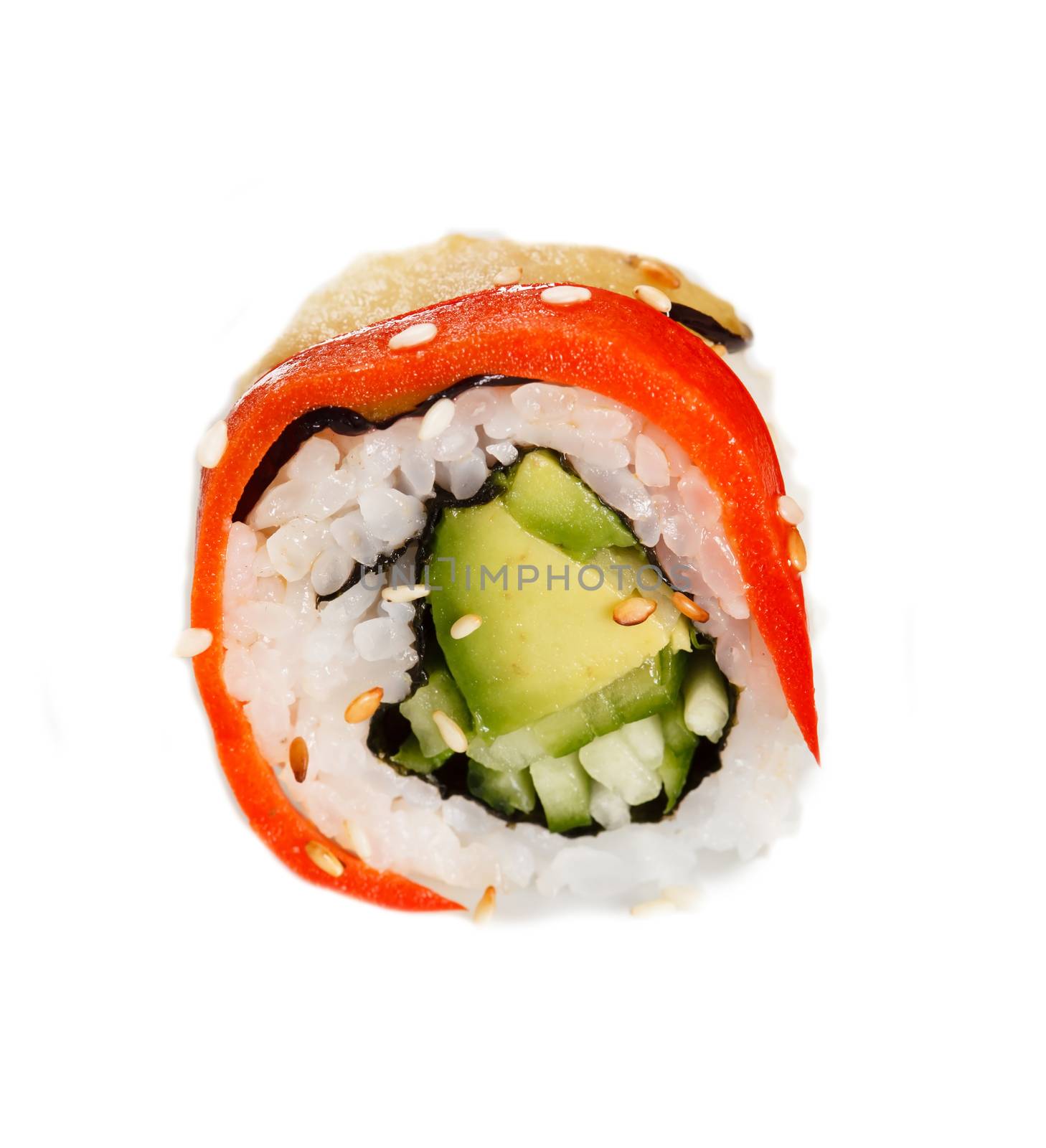 sushi isolated by shebeko