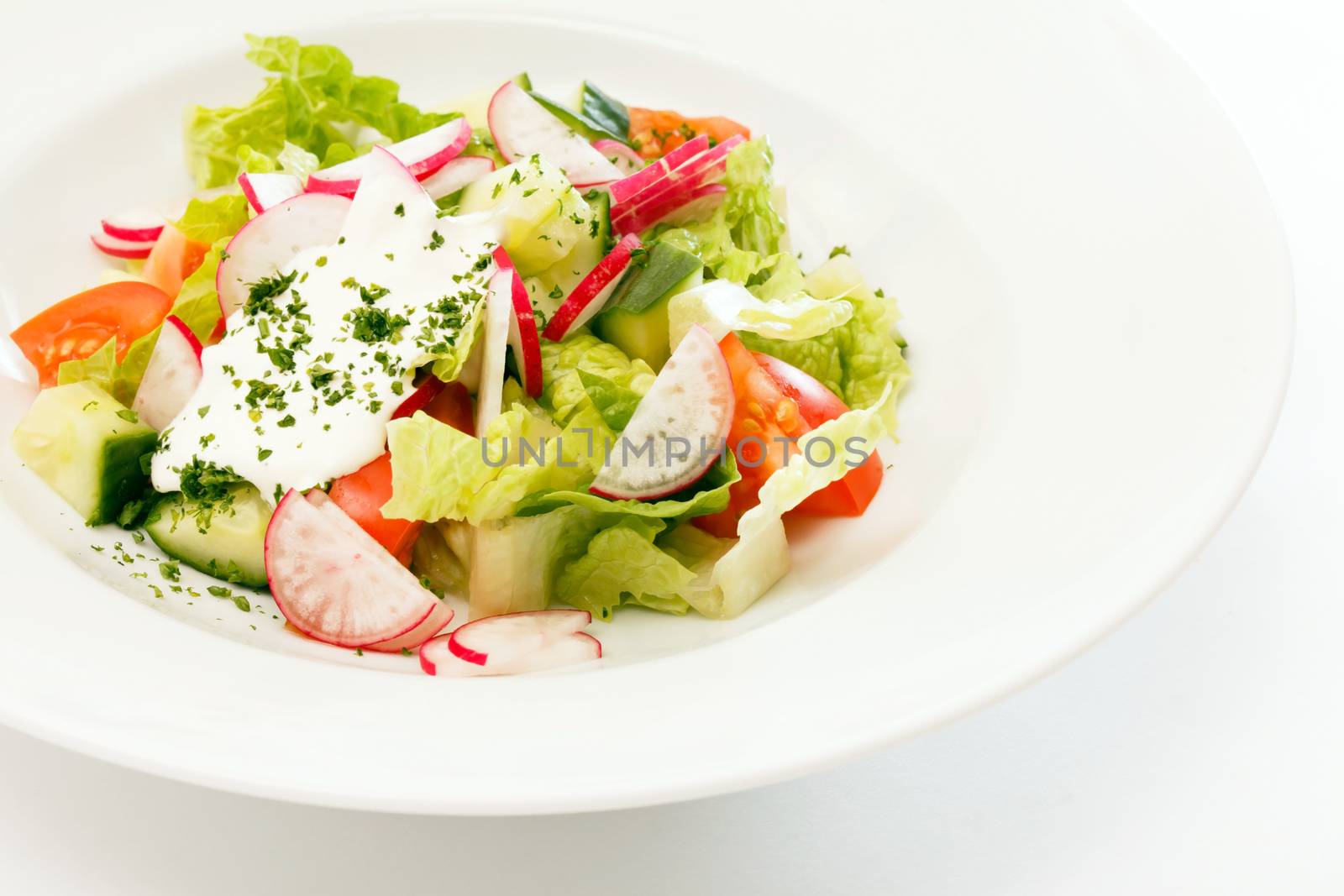 spring salad by shebeko