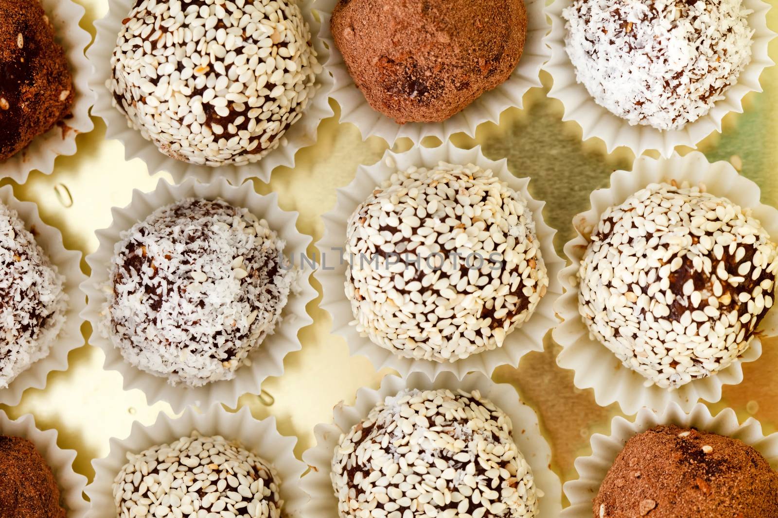 homemade truffles by shebeko