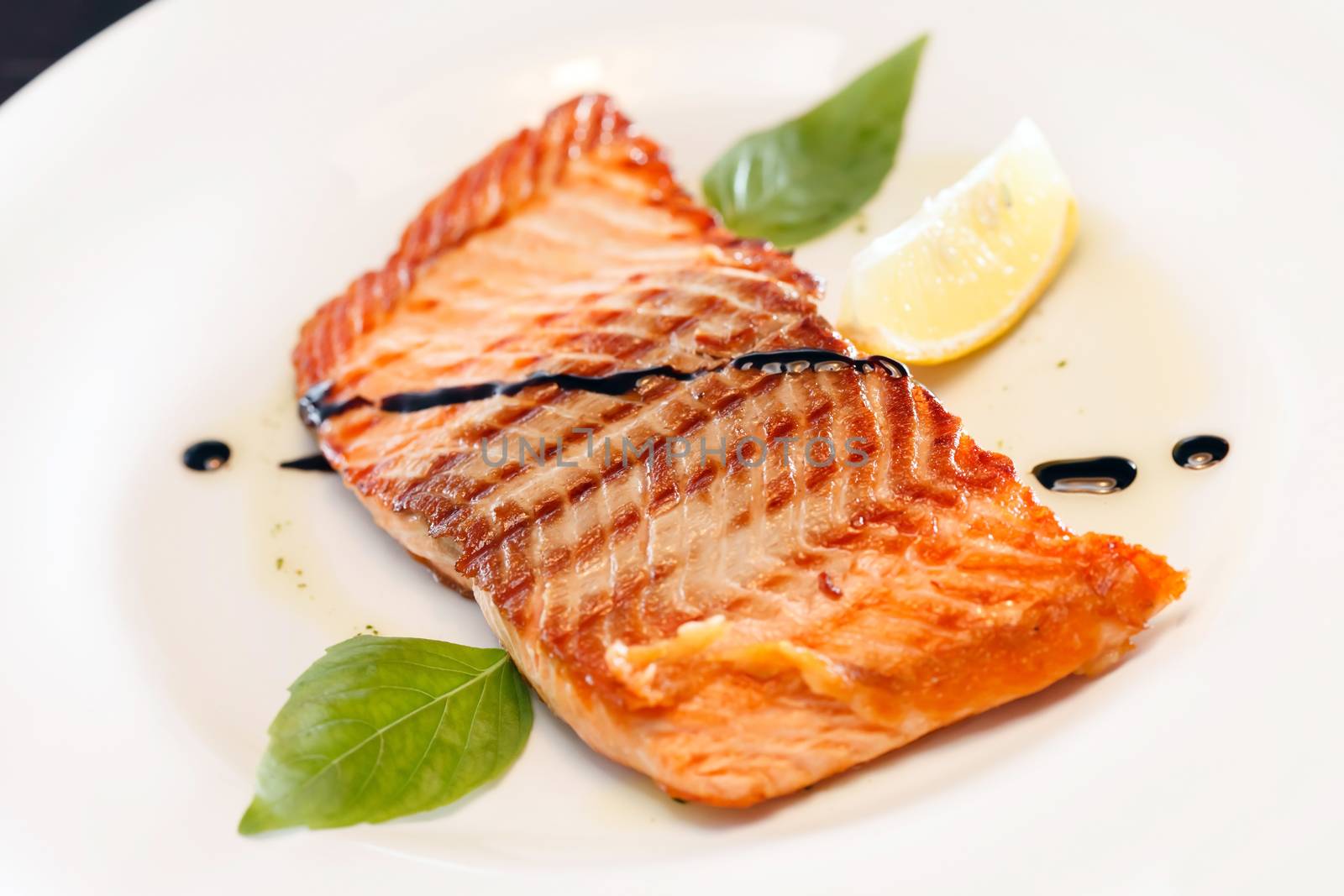 salmon steak