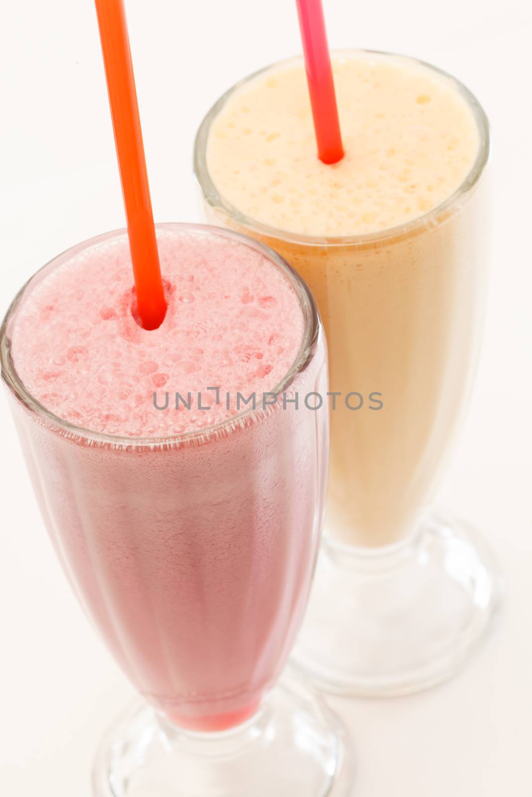 fruit milk cocktails