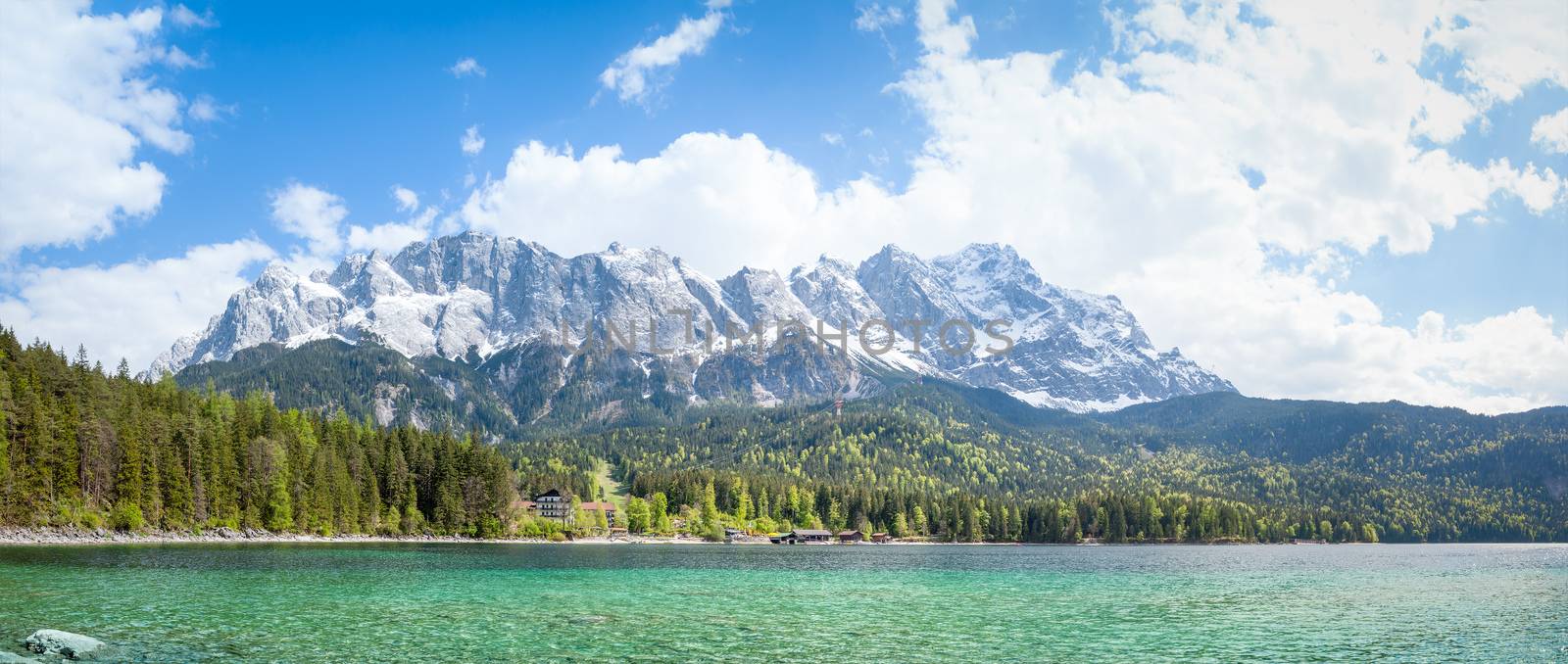 Eibsee Zugspitze by magann